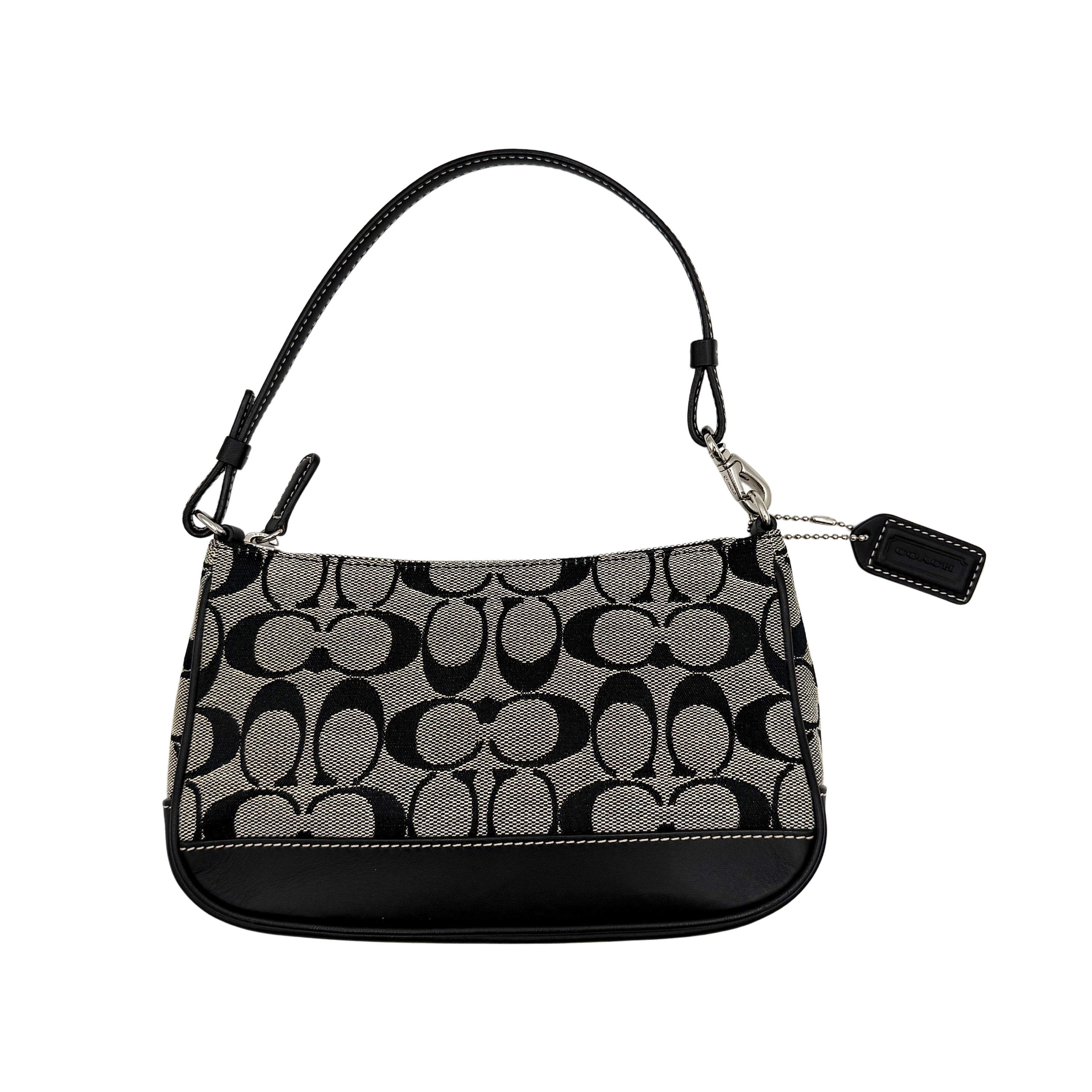 Coach Y2K Demi Shoulder Bag Black/Grey