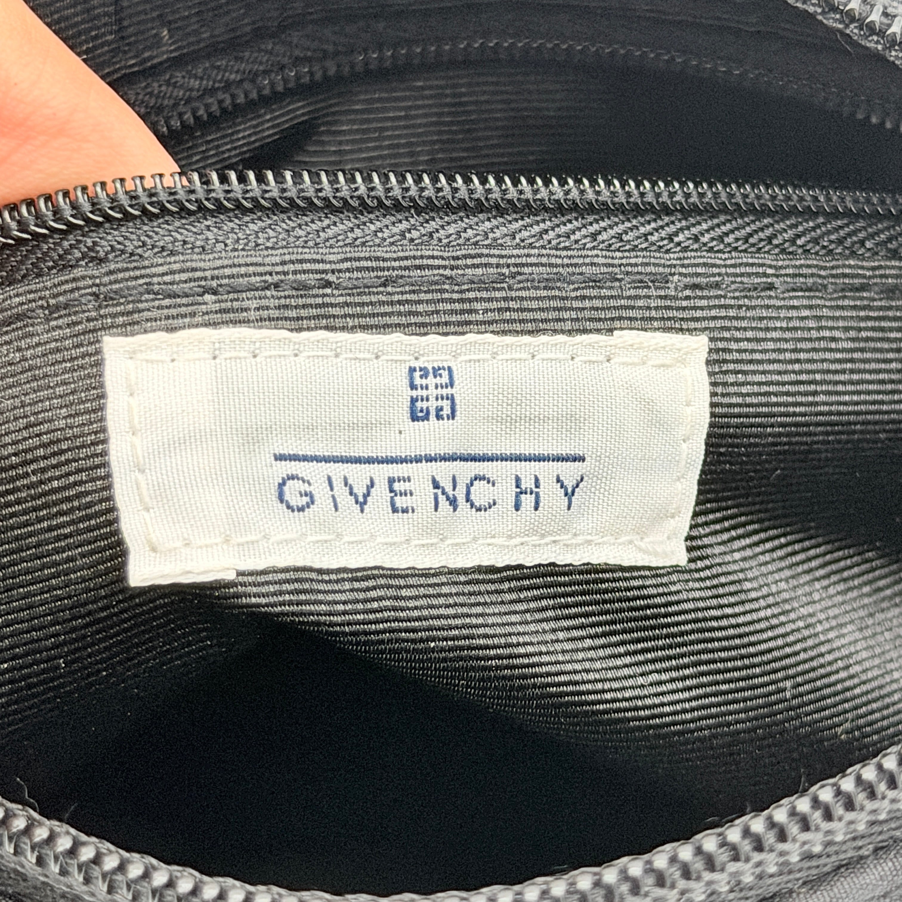 Givenchy 4G Rhinestone Mini Hobo Shoulder Bag Black