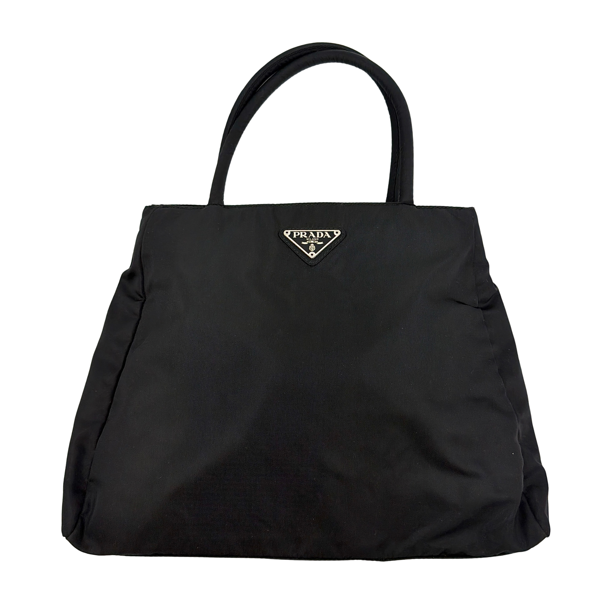 Prada Tessuto Nylon City Tote Bag Black