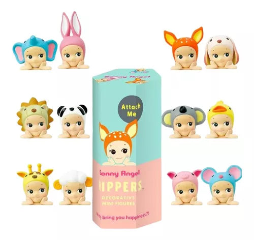 Sonny Angel collectible figure from Hippers Animal Series, featuring a charming mini angel design with themed headgear.