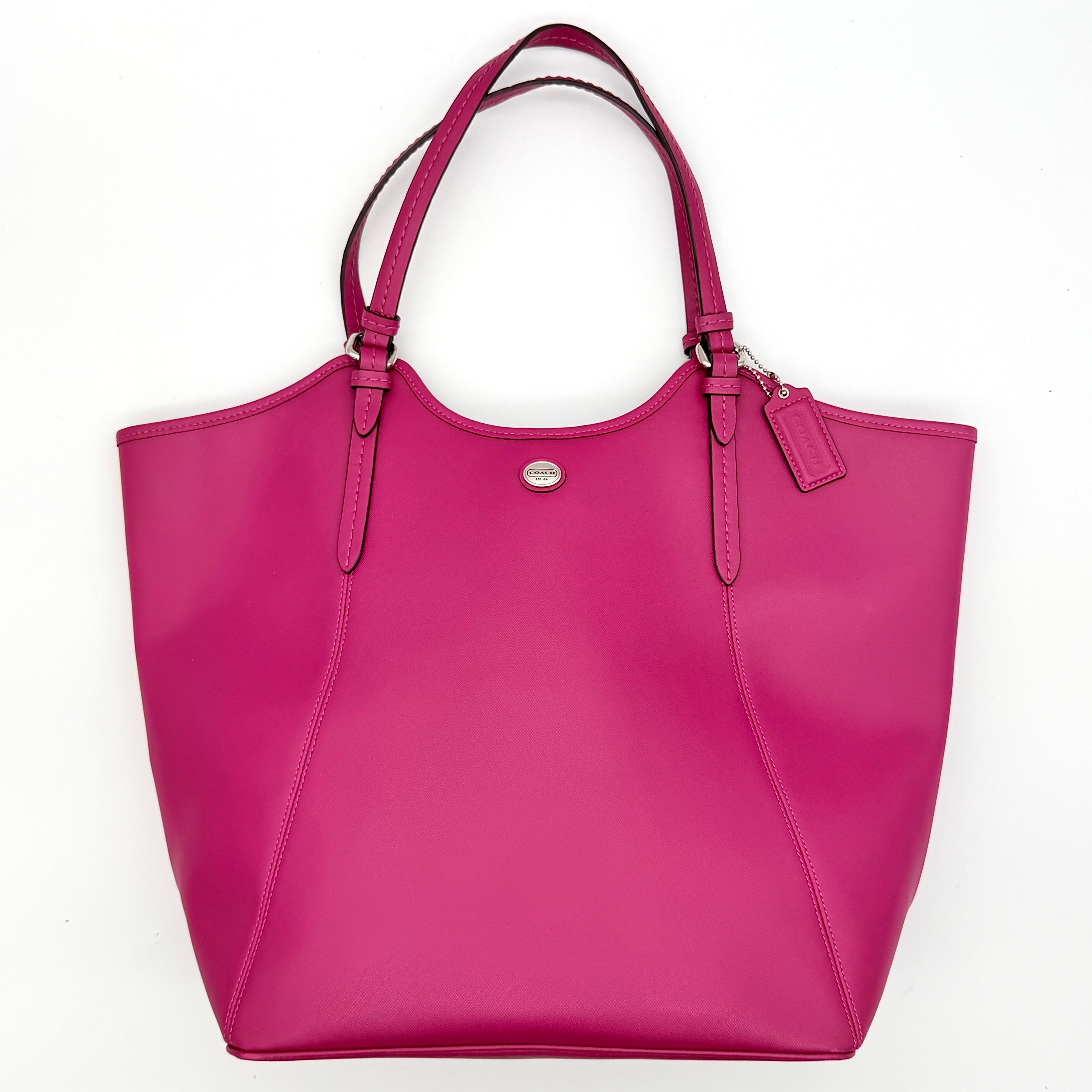Coach Peyton Leather Tote Bag Pink