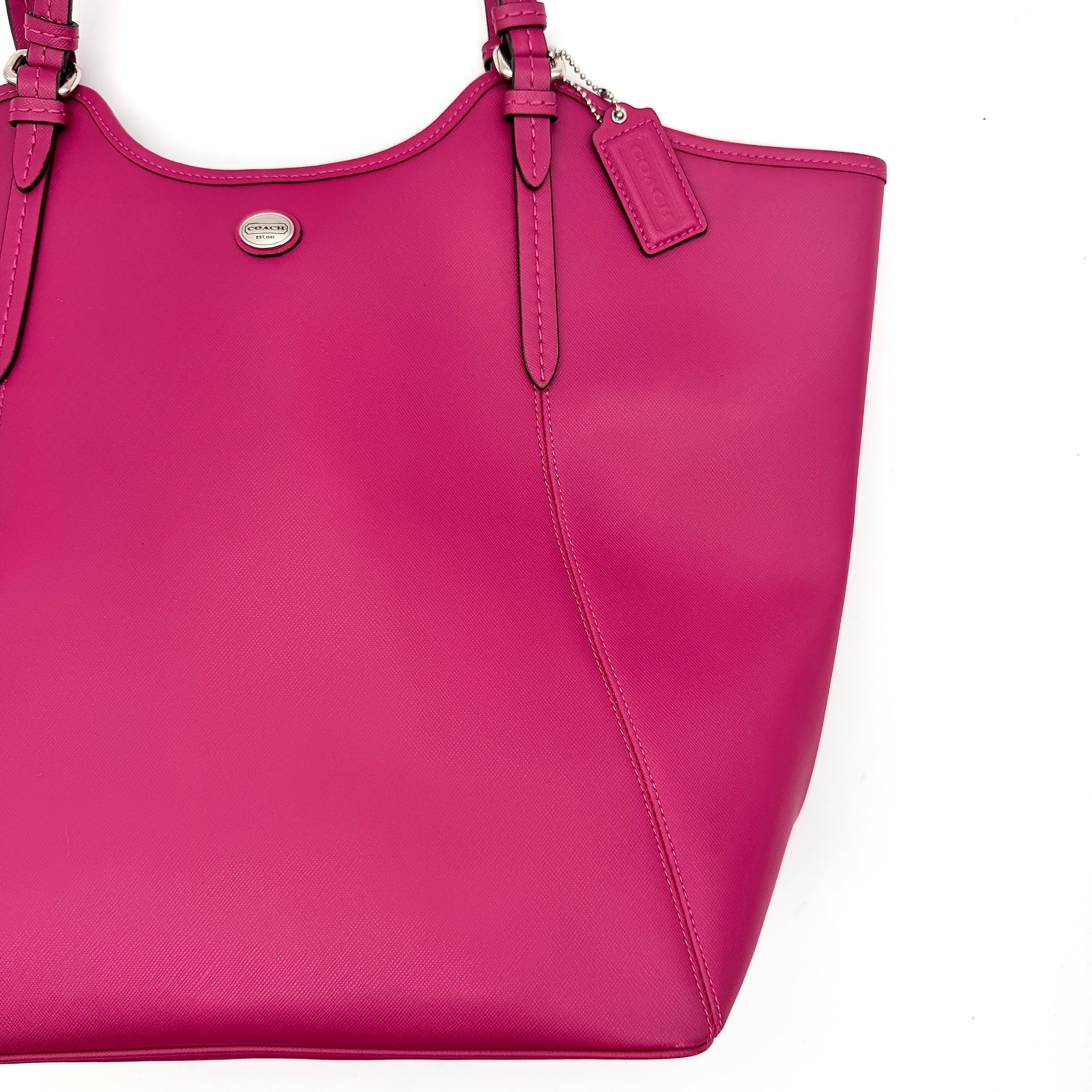 Coach Peyton Leather Tote Bag Pink