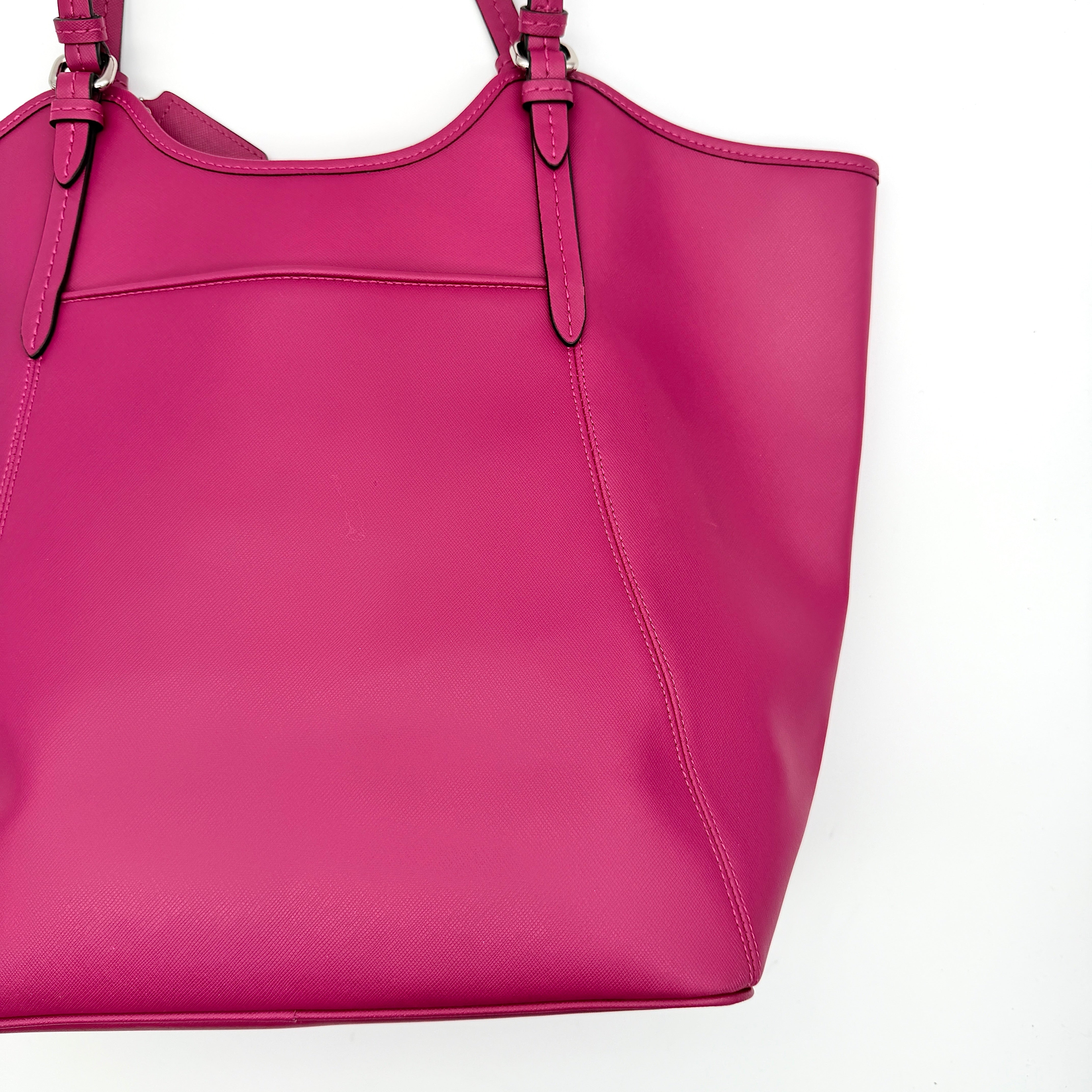 Coach Peyton Leather Tote Bag Pink