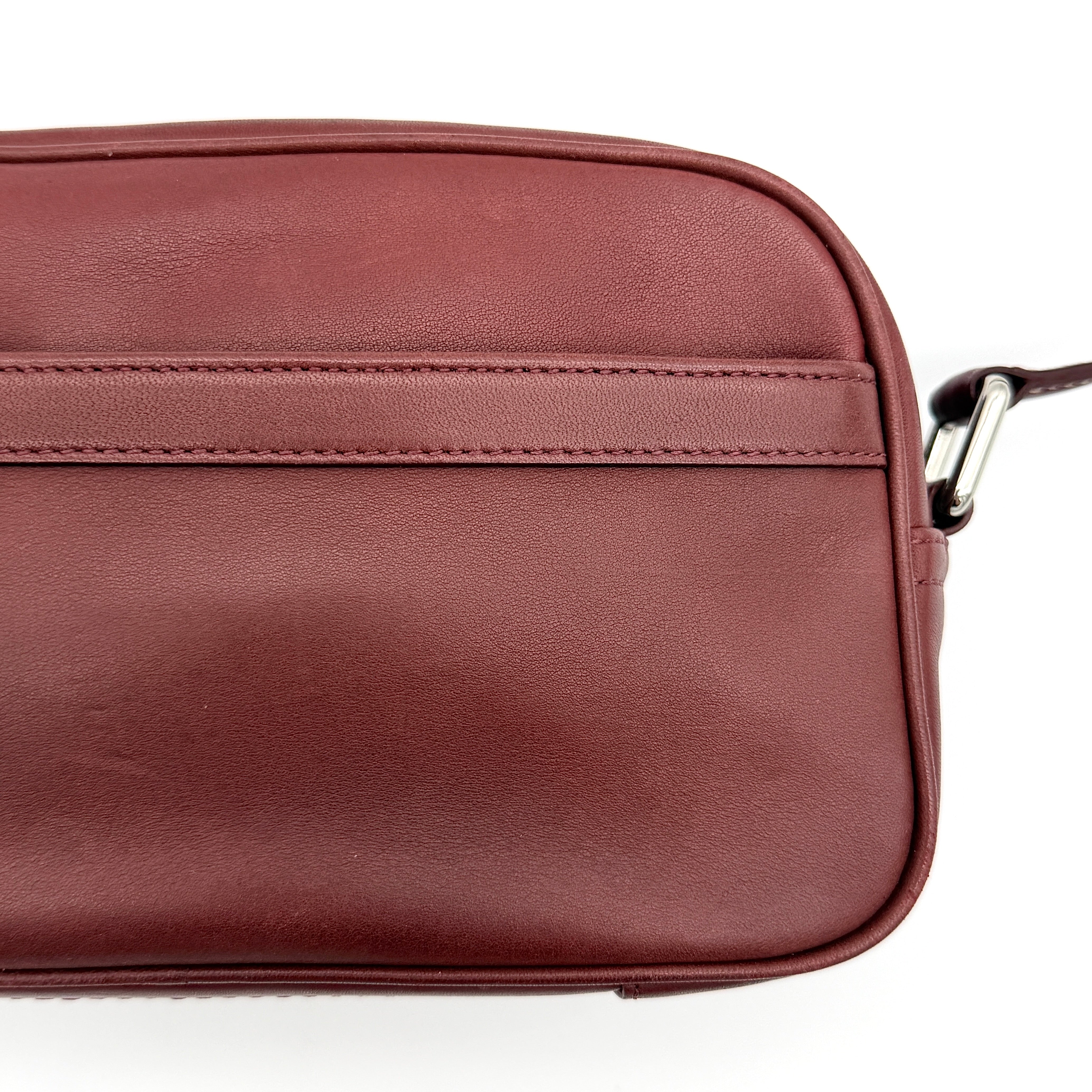 Coach Leather Shoulder Bag Brown