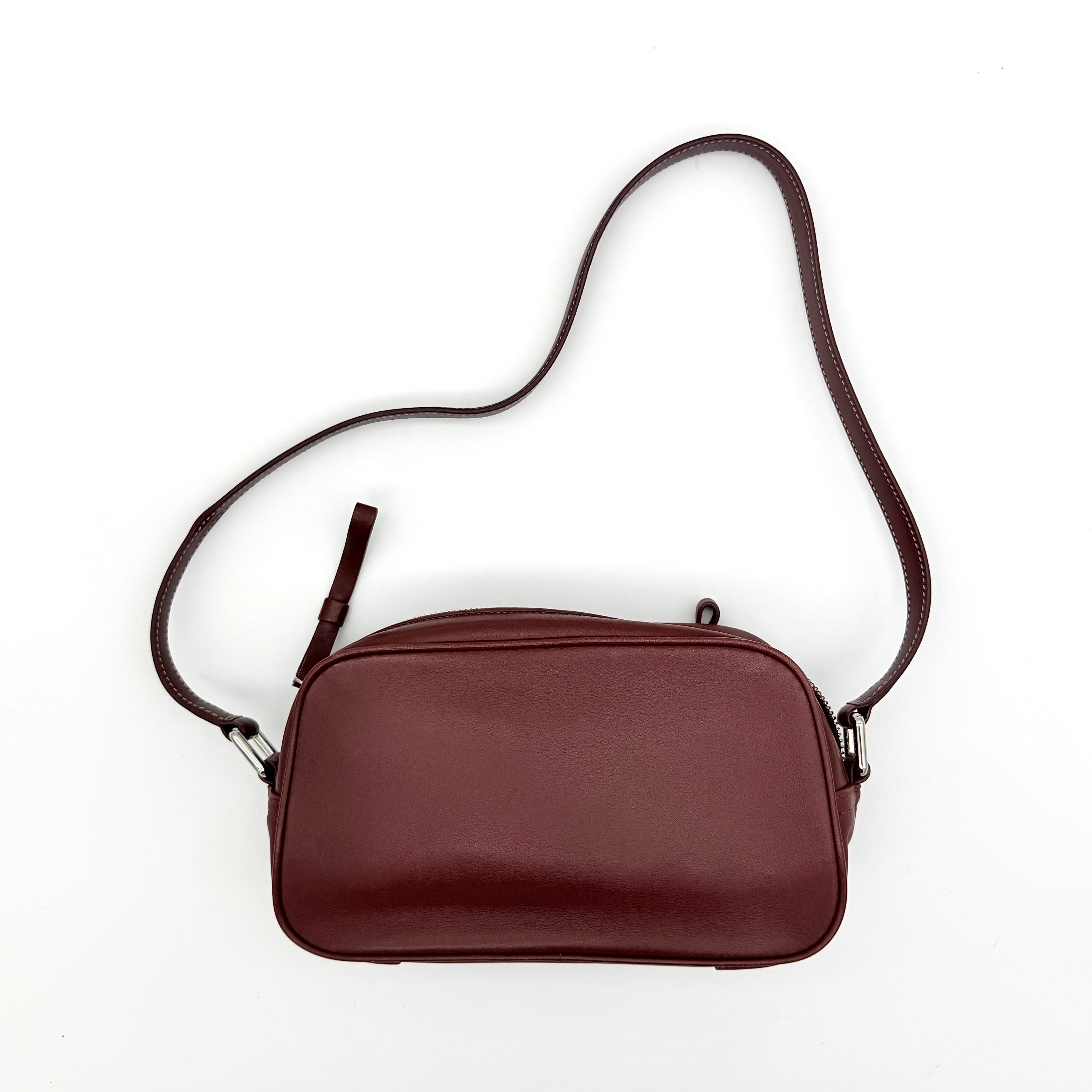 Coach Leather Shoulder Bag Brown