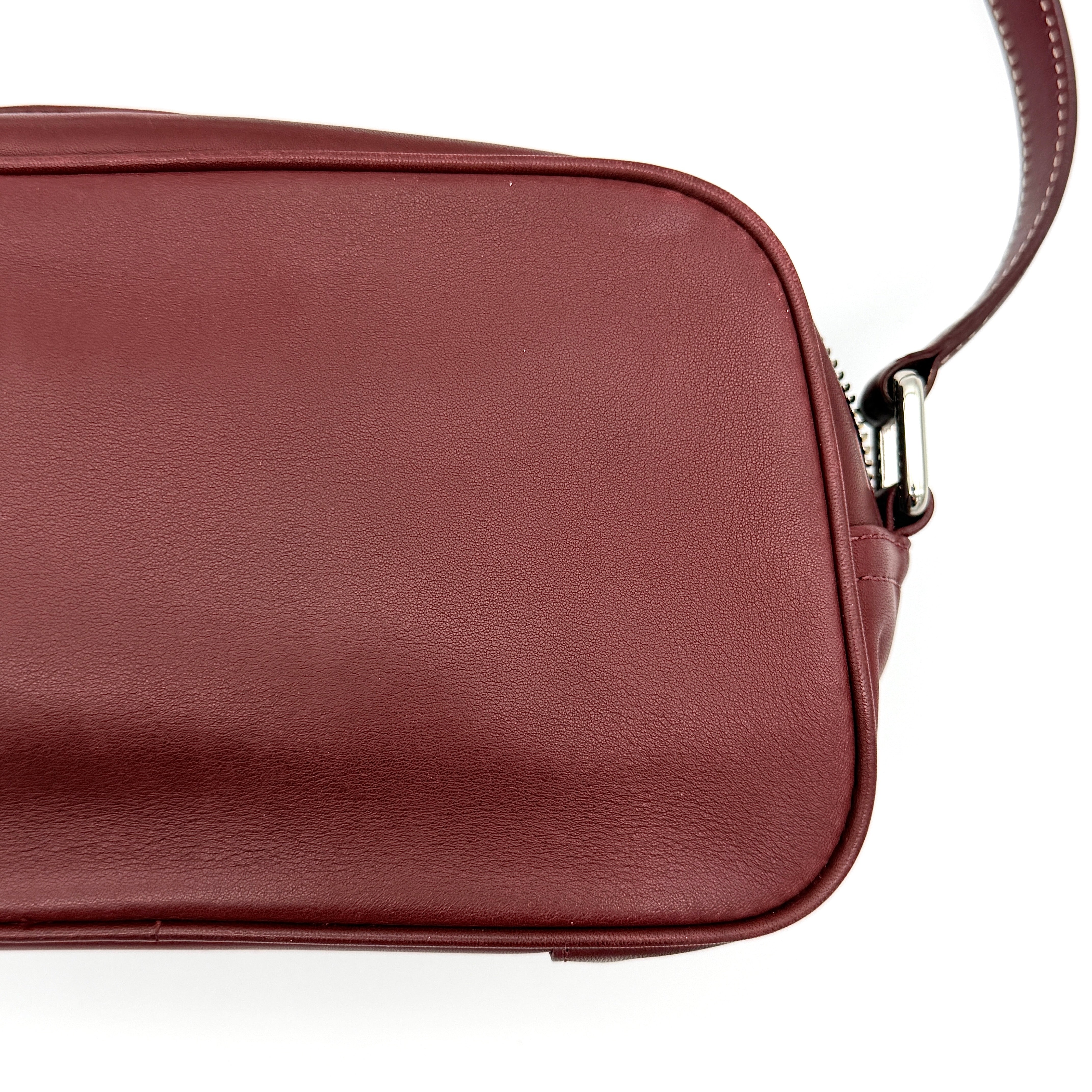 Coach Leather Shoulder Bag Brown