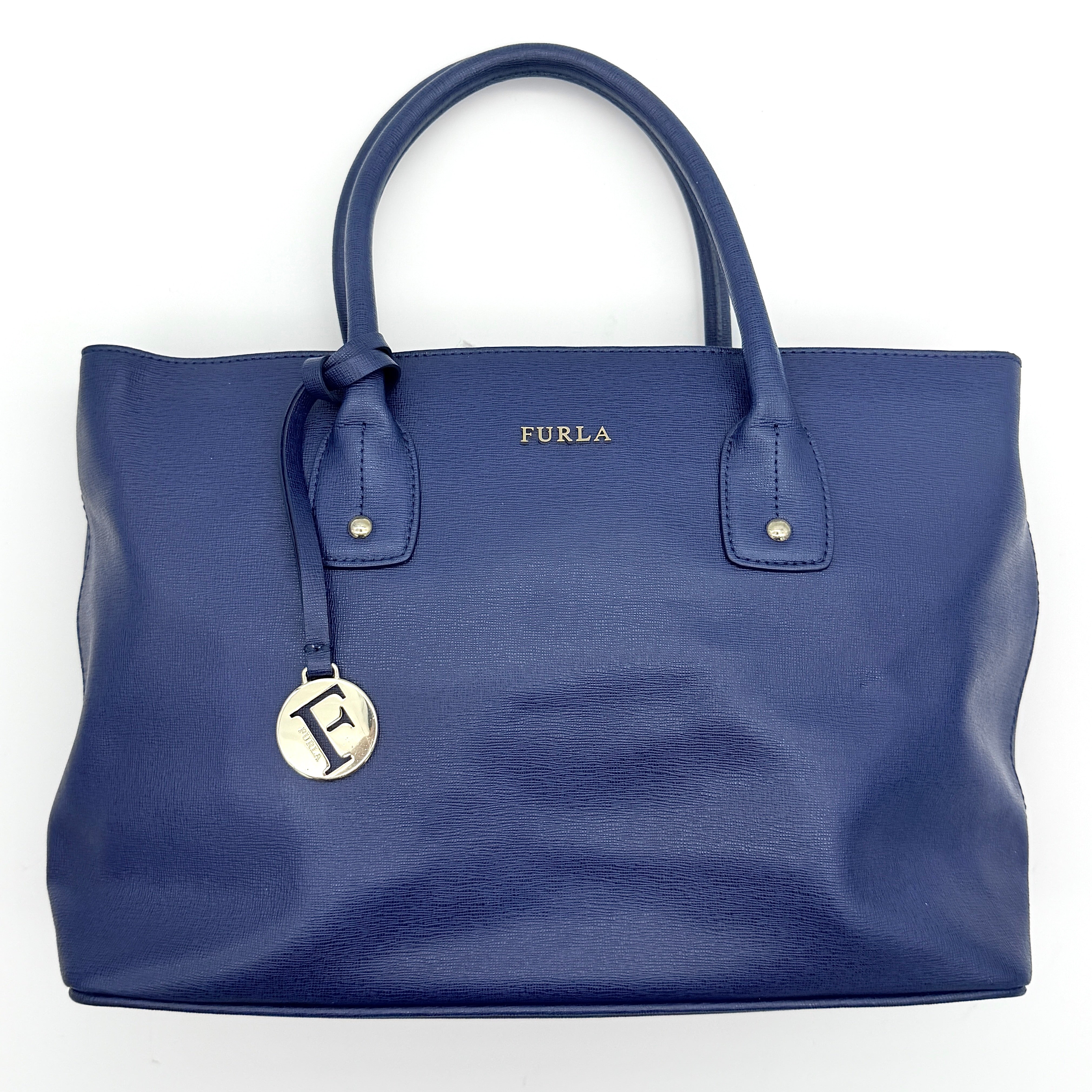 Furla 2Way Linda Tote Bag Blue