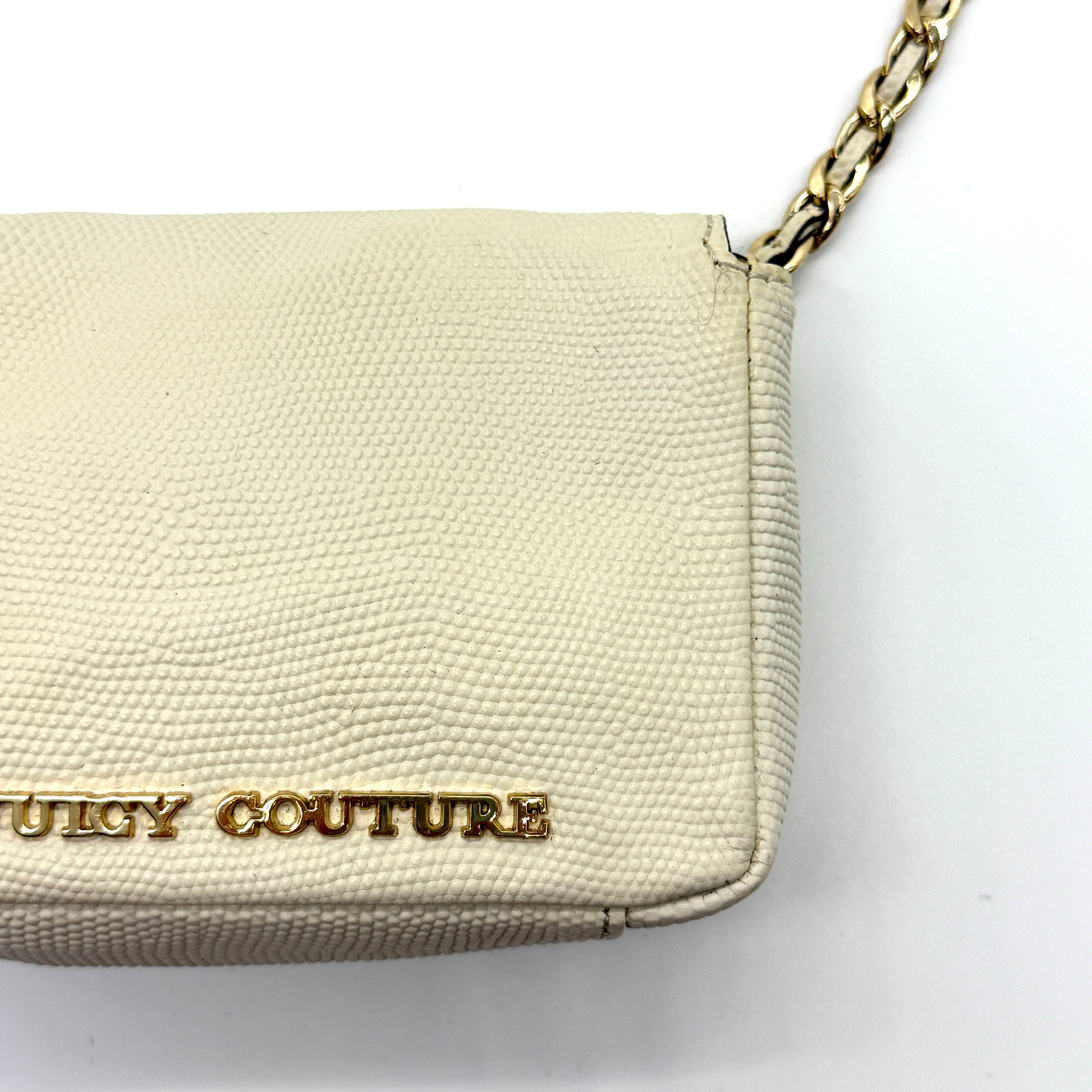 Juicy Couture Mini Crossbody Bag Cream