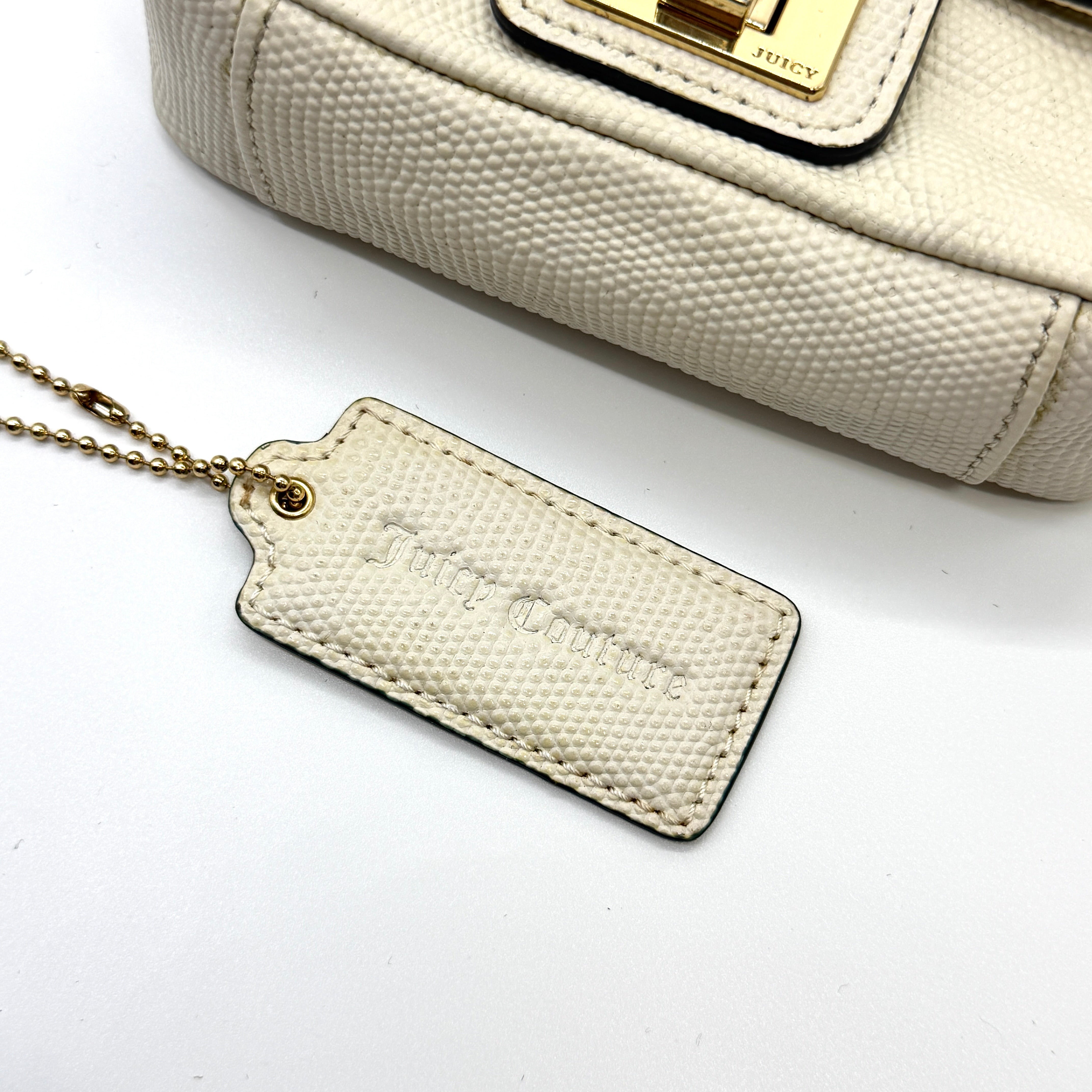 Juicy Couture Mini Crossbody Bag Cream