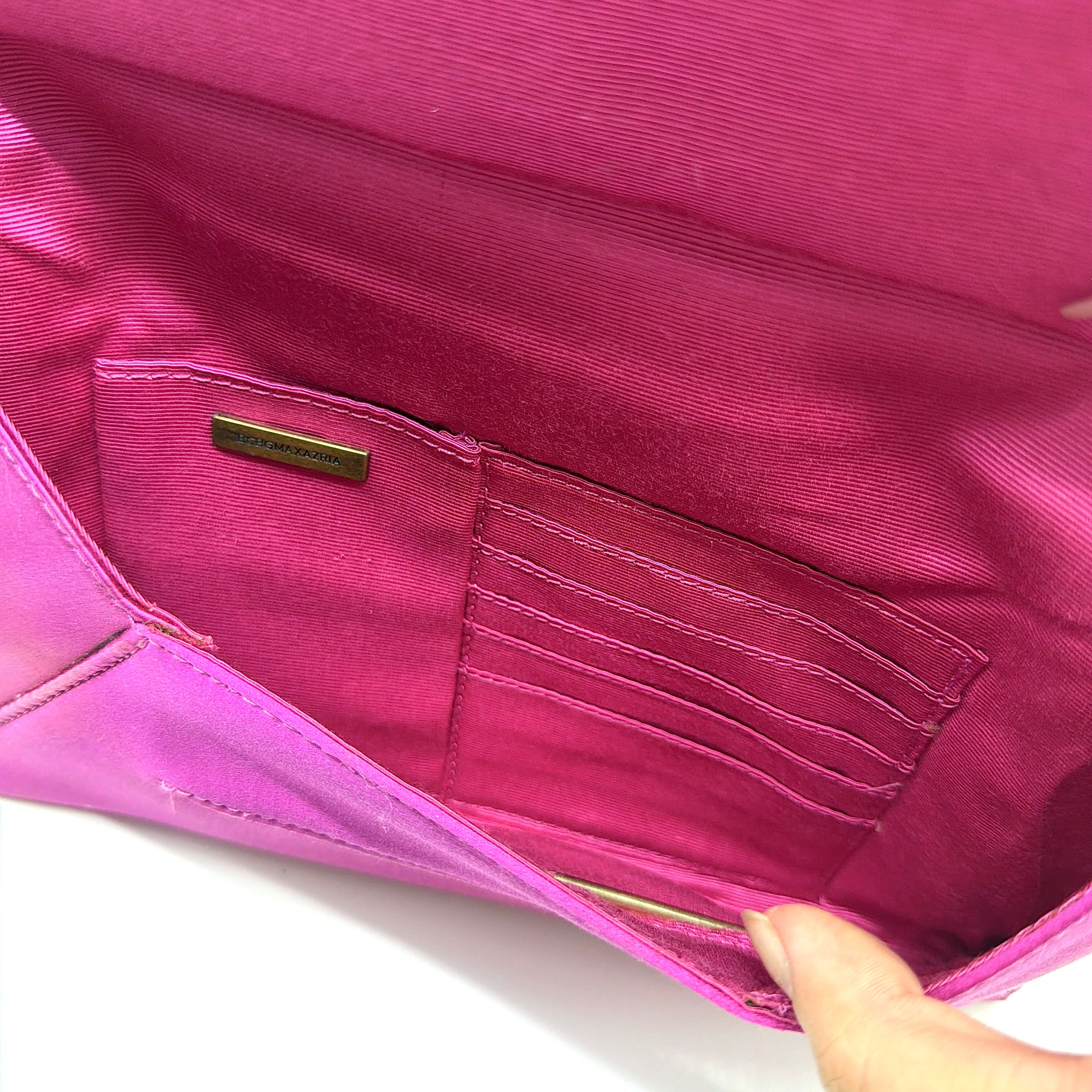 BCBGMAXAZRIA Envelope Clutch Pink