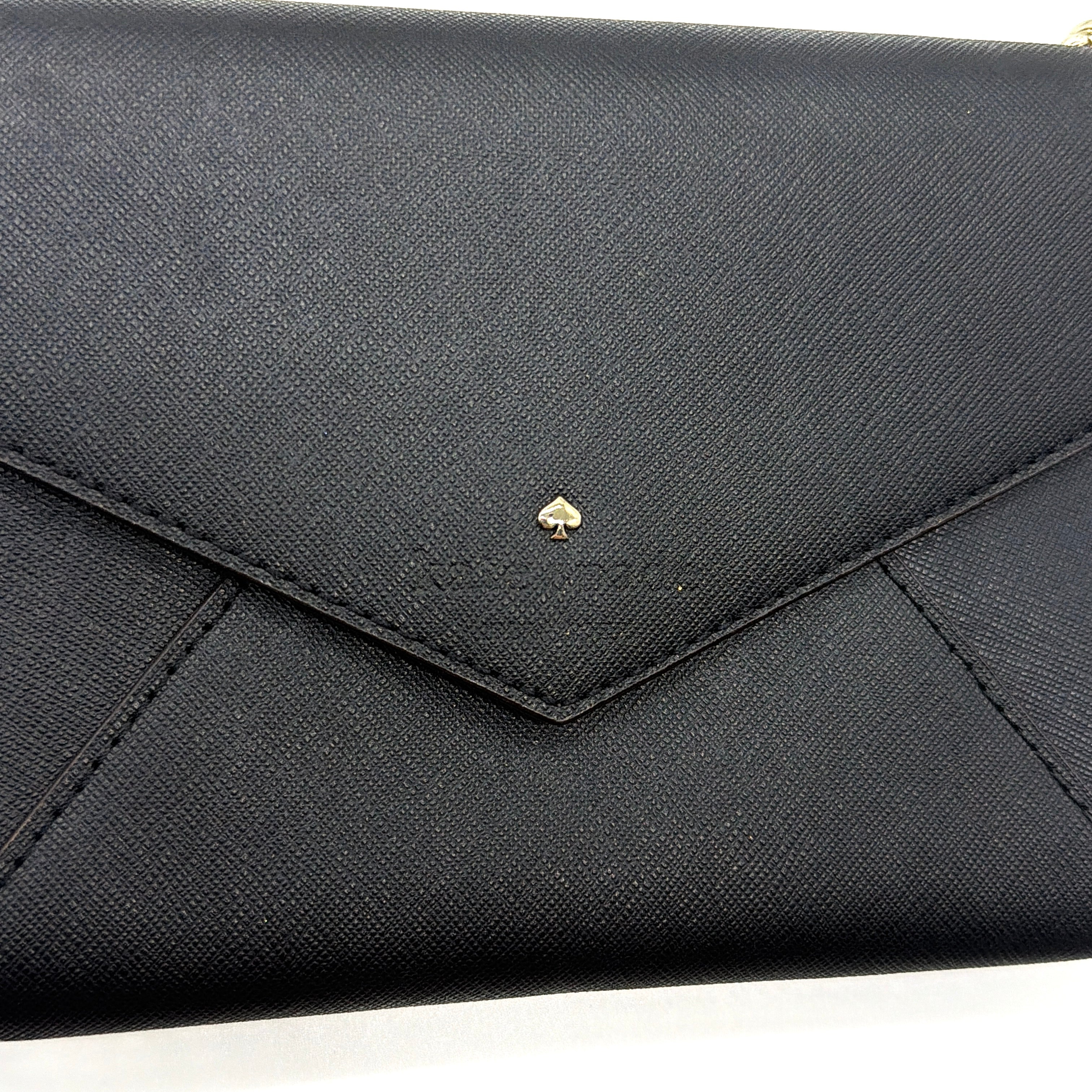 Kate Spade Cedar Street Monday Envelope Crossbody Bag Black