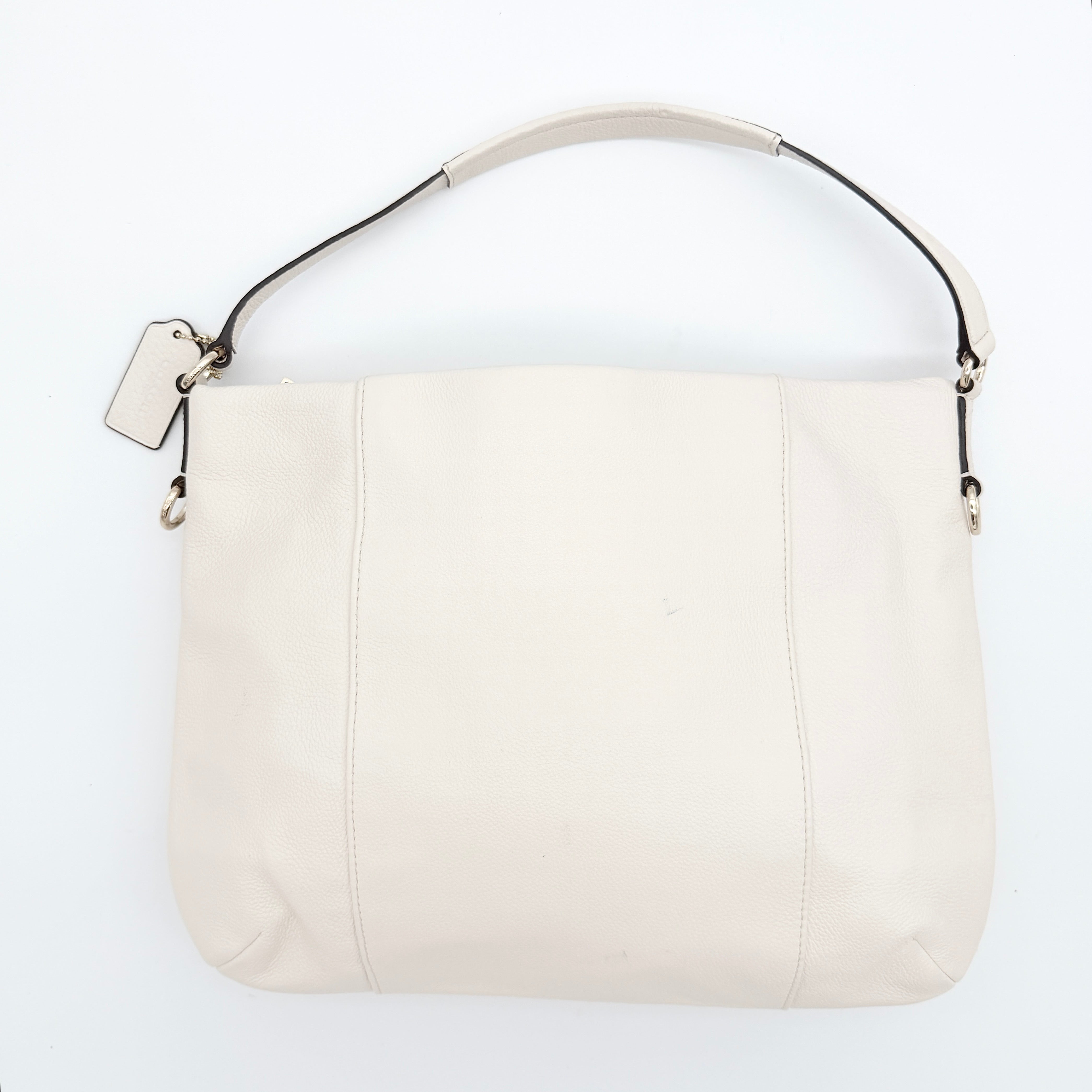 Coach 2Way Isabelle Hobo Shoulder Bag Ivory