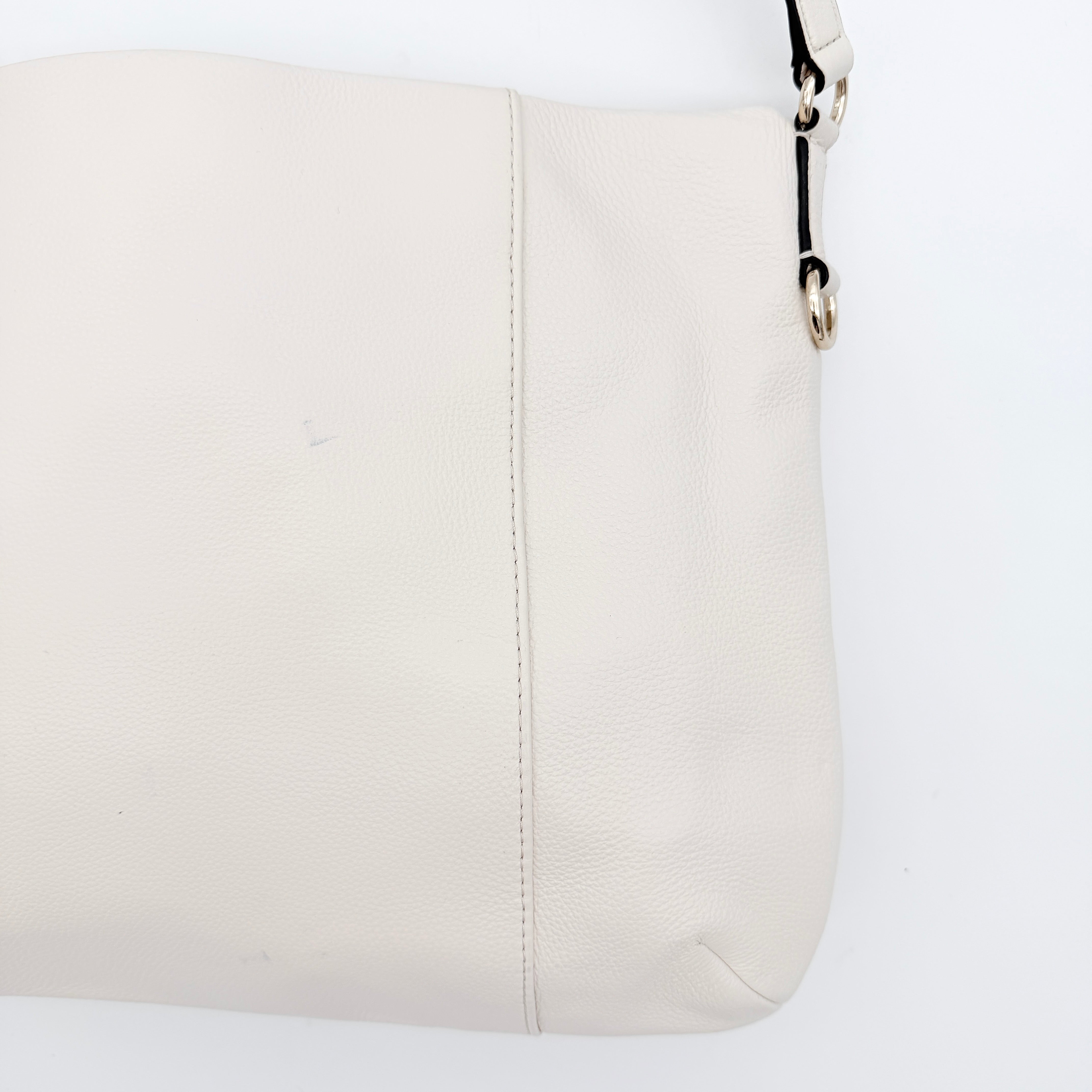 Coach 2Way Isabelle Hobo Shoulder Bag Ivory