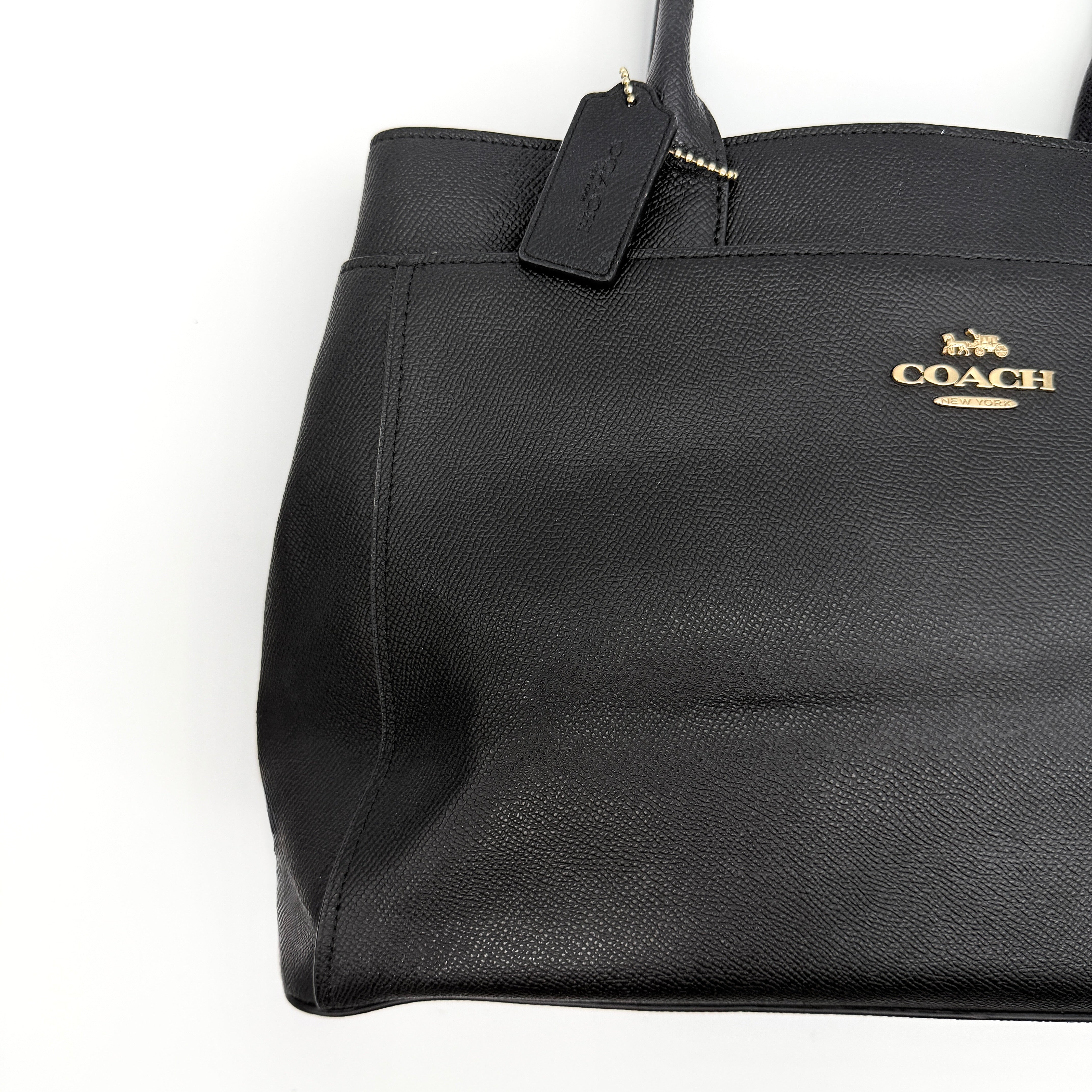Coach Casey Tote Bag Black