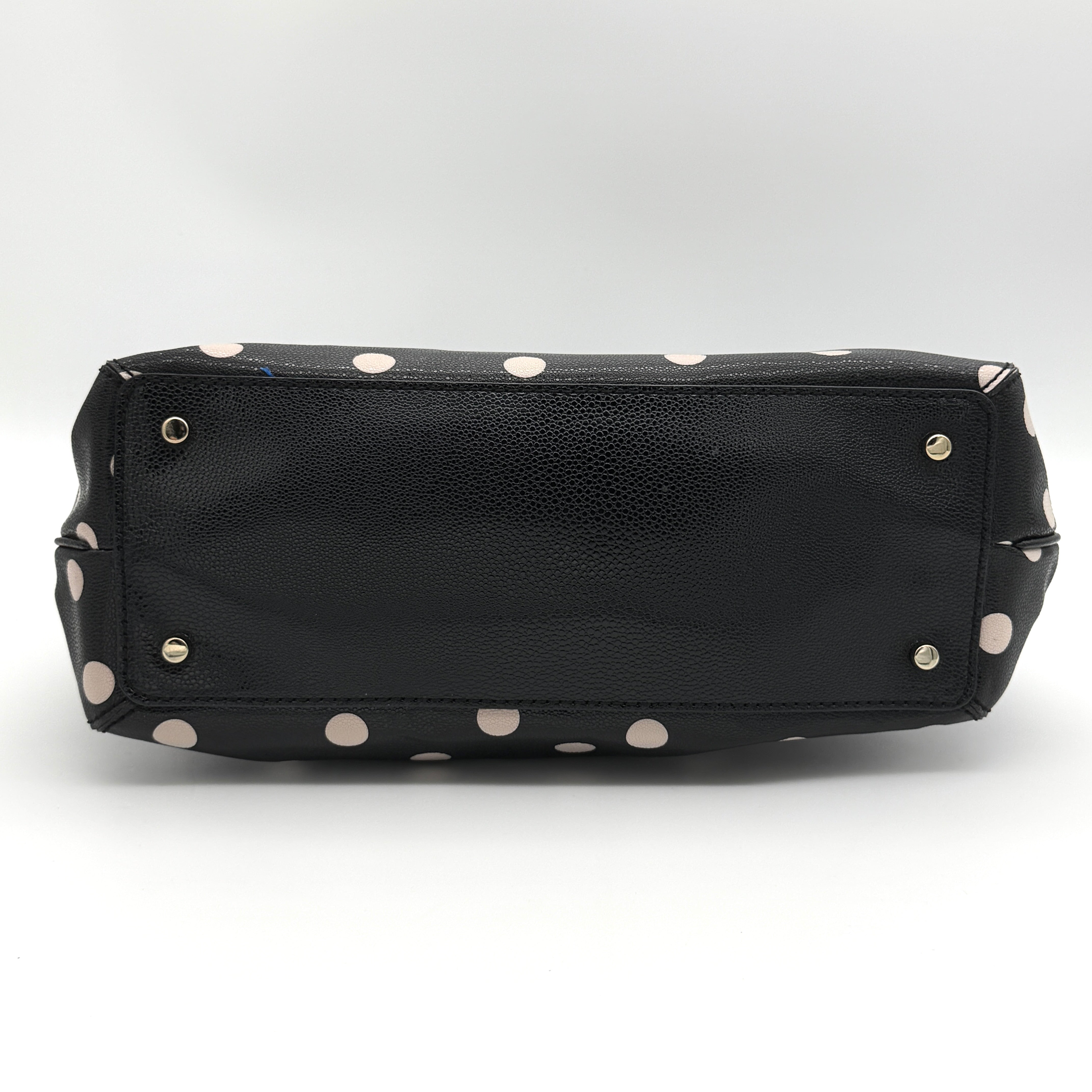 Kate Spade 2Way Cedar Street Margot Polka Dot Handbag Black/White