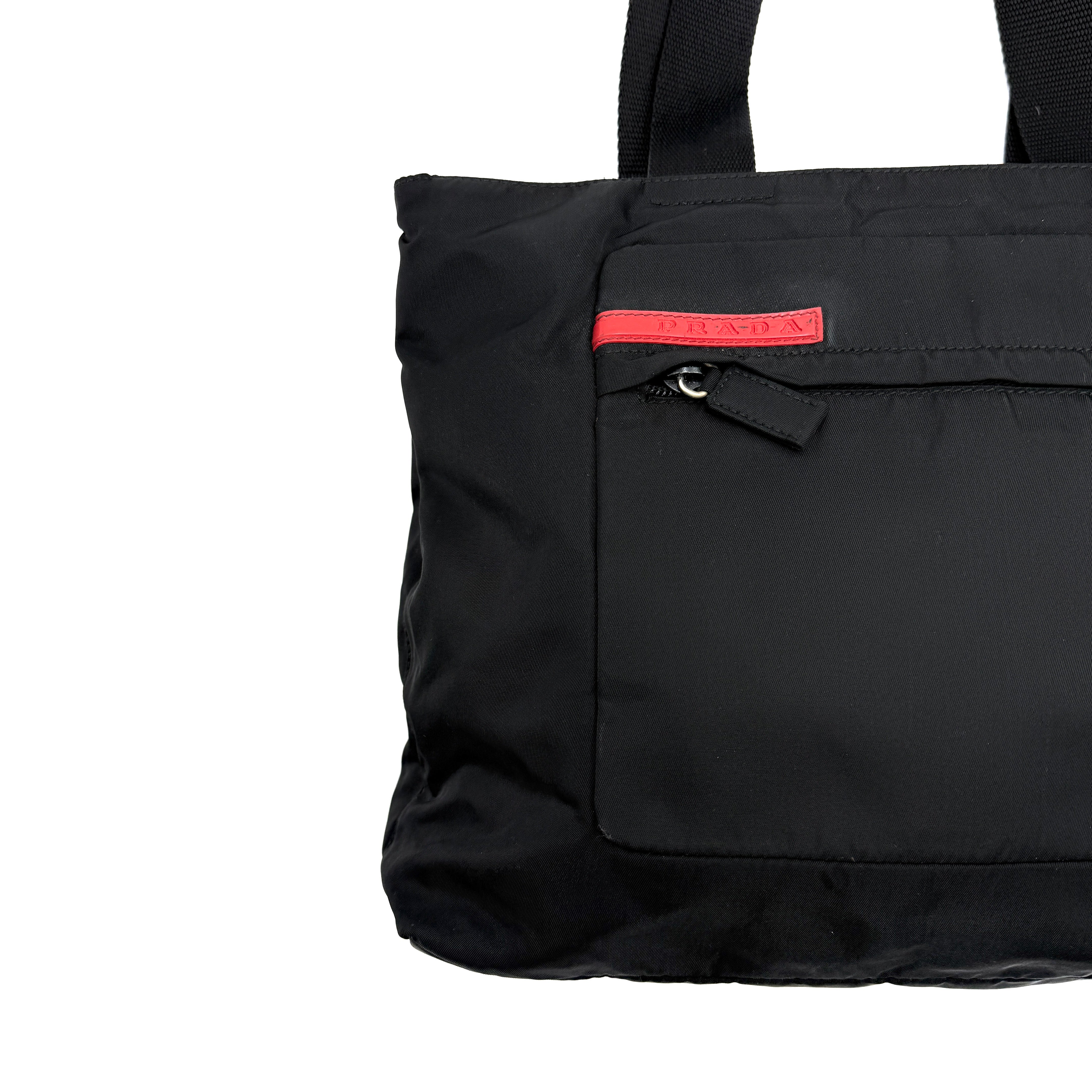 Prada Sport Tessuto Nylon Tote Bag Black