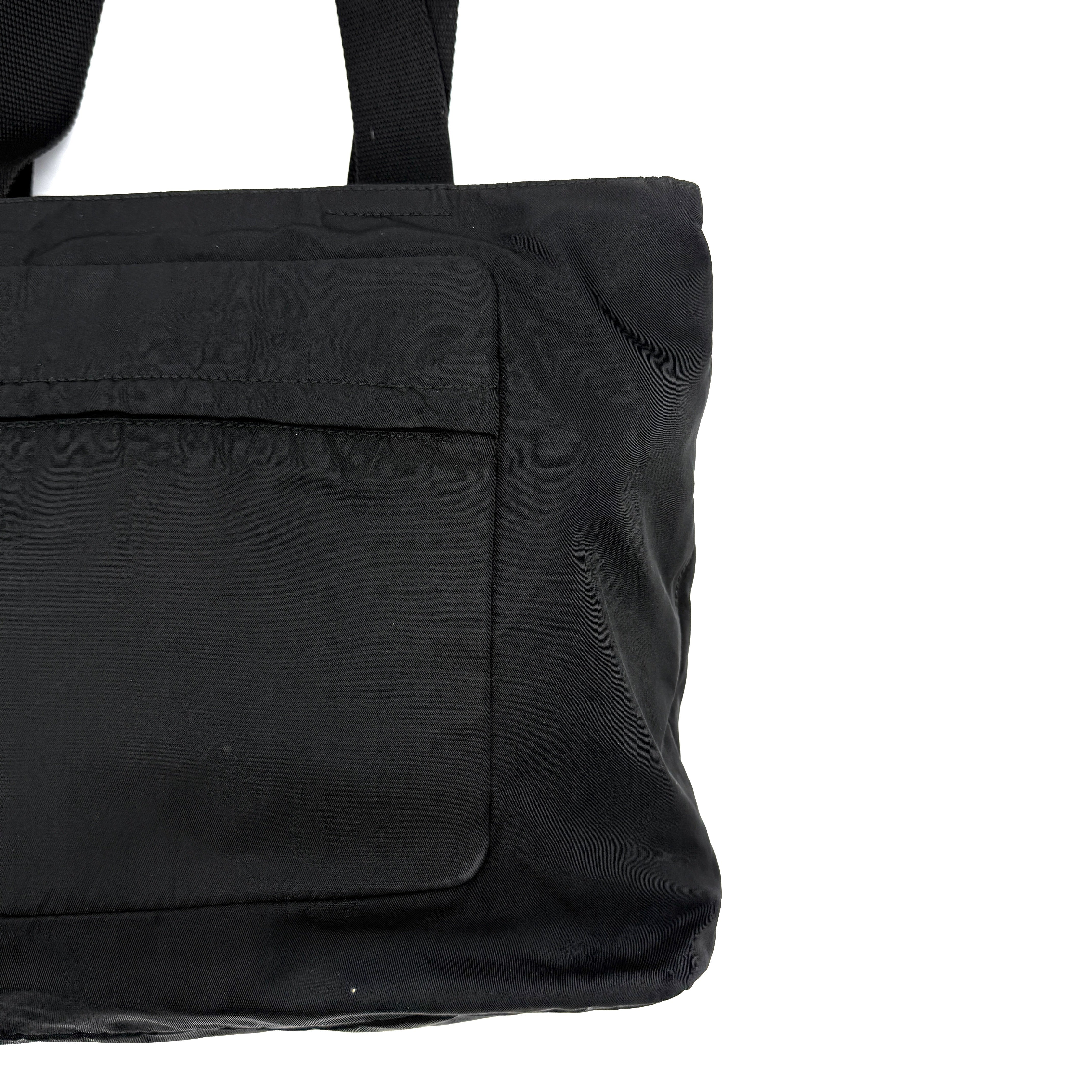 Prada Sport Tessuto Nylon Tote Bag Black
