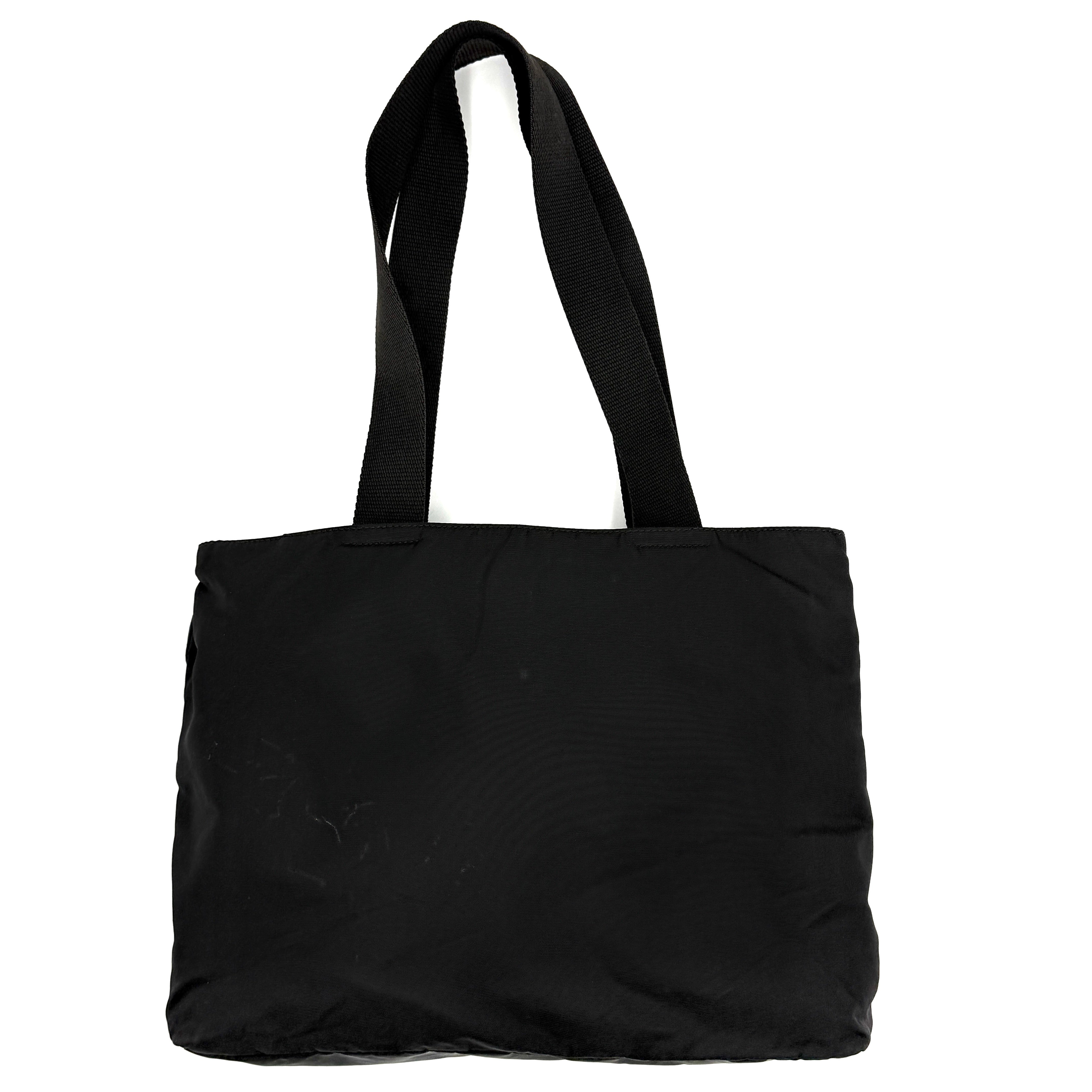 Prada Sport Tessuto Nylon Tote Bag Black