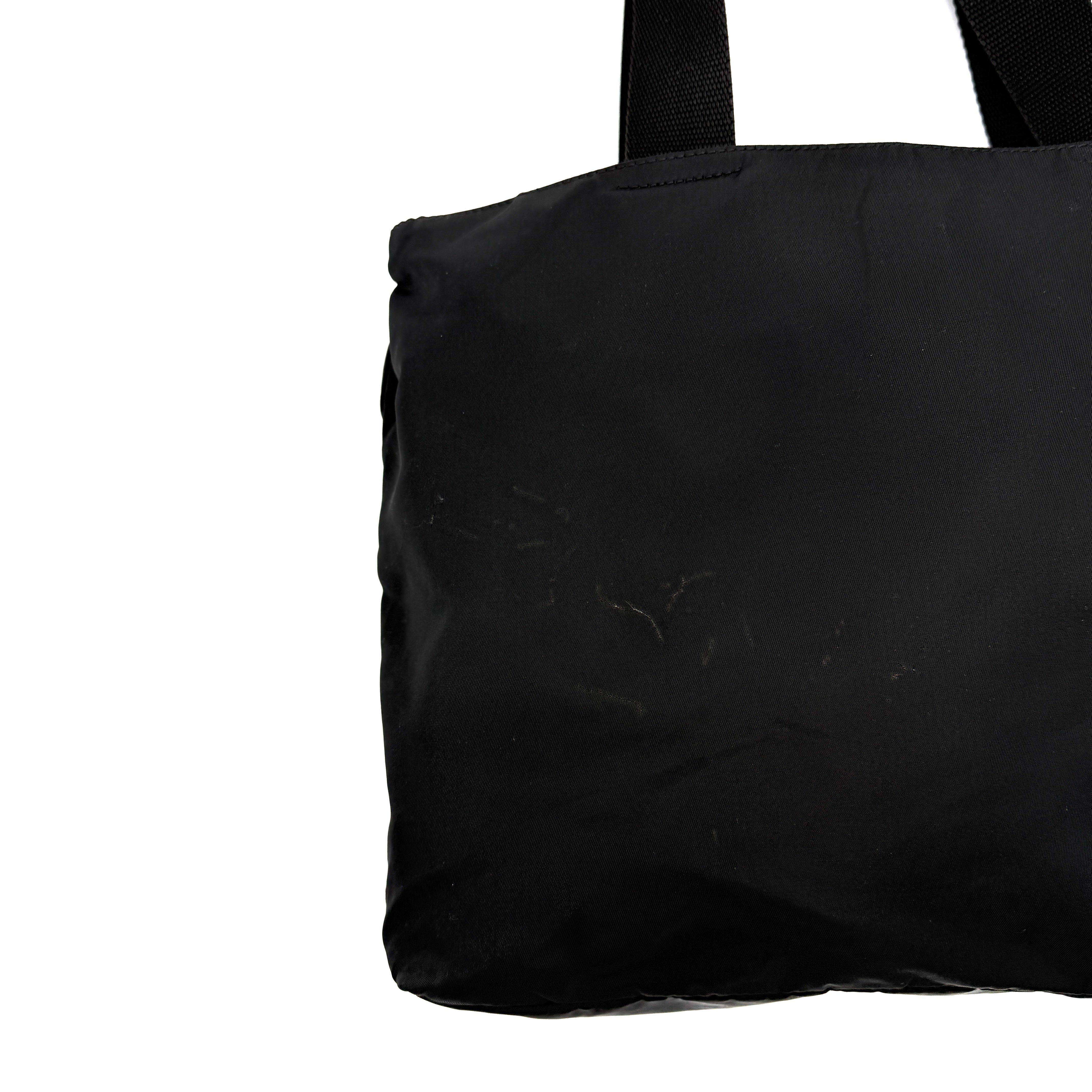Prada Sport Tessuto Nylon Tote Bag Black
