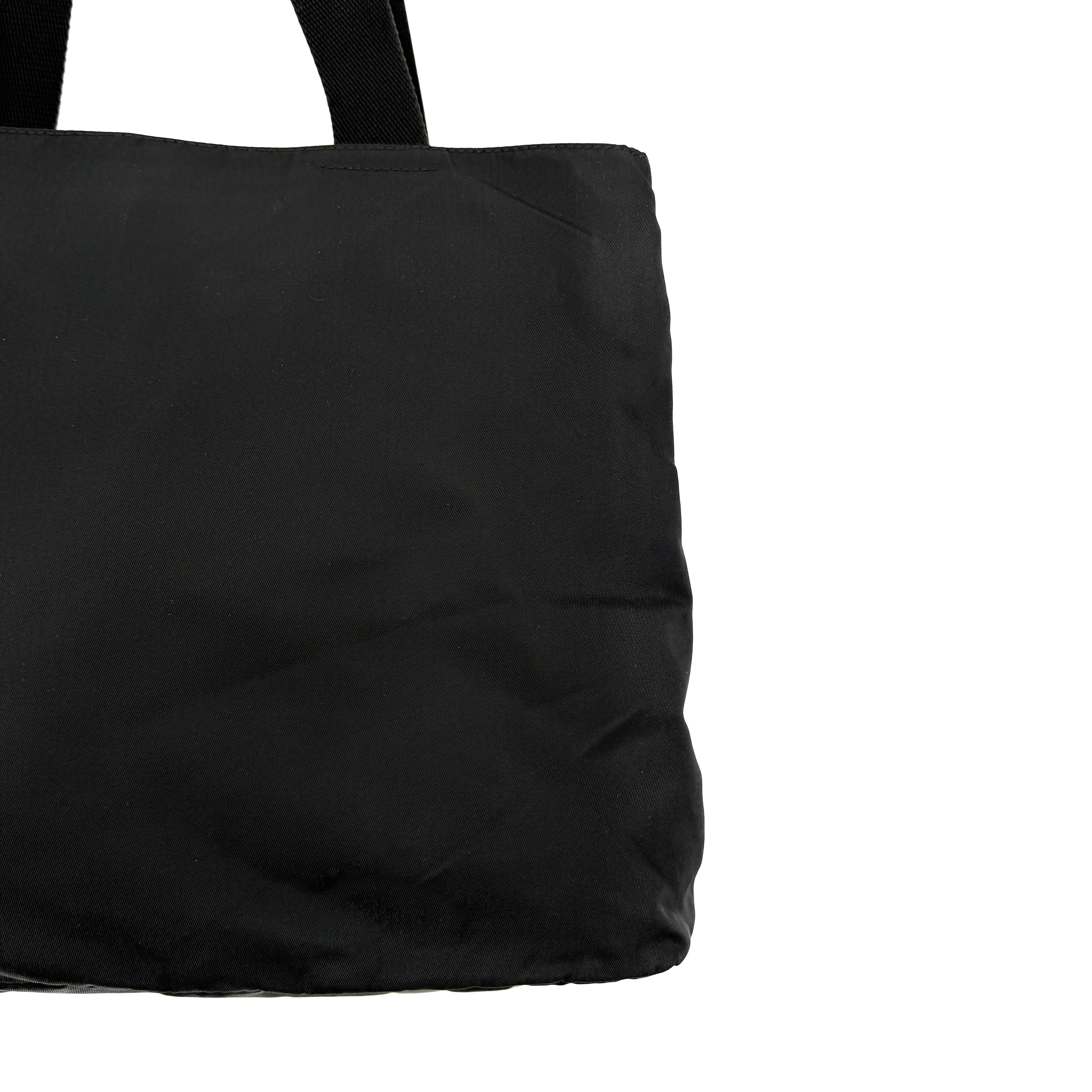 Prada Sport Tessuto Nylon Tote Bag Black