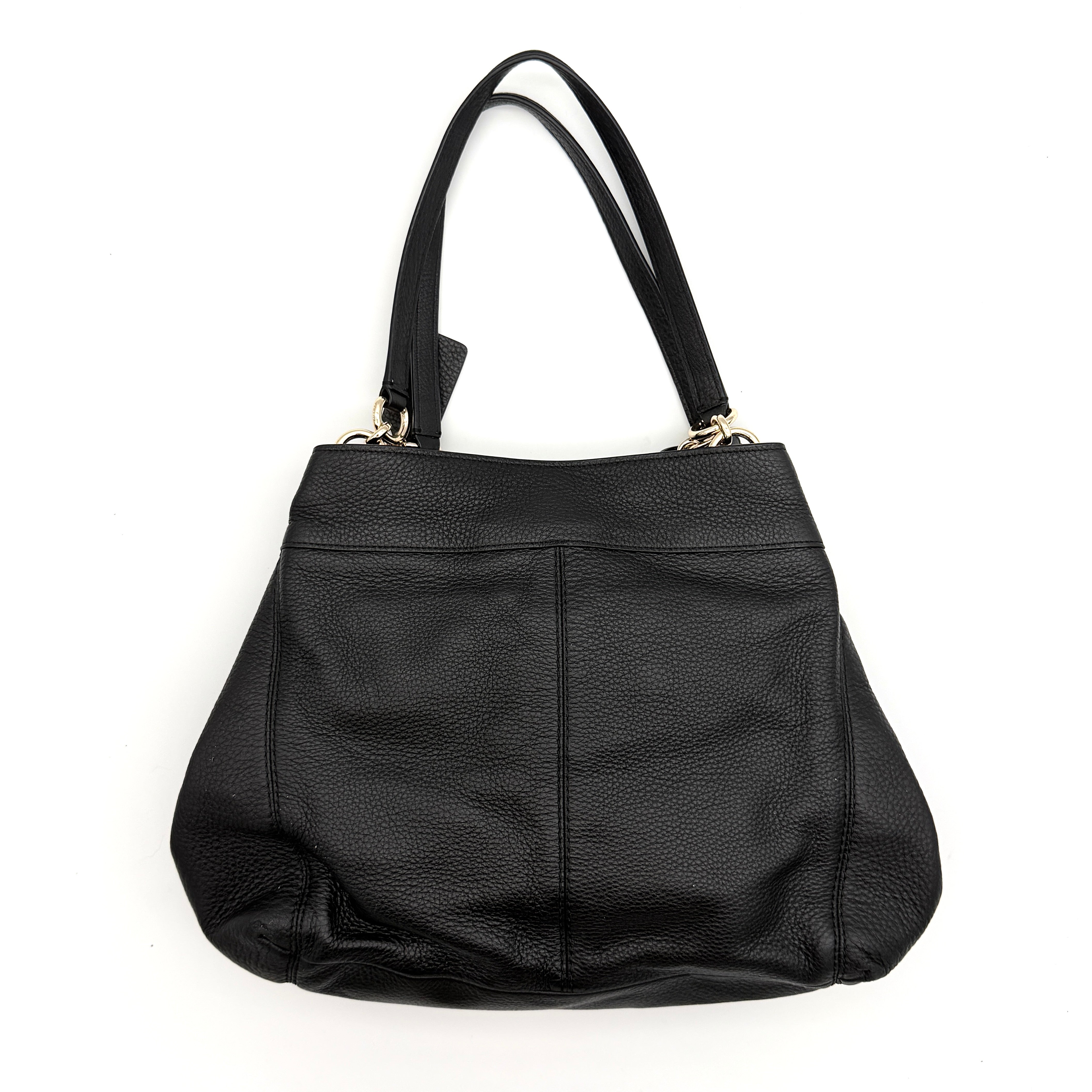 Coach Signature Lexy Shoulder Bag Black