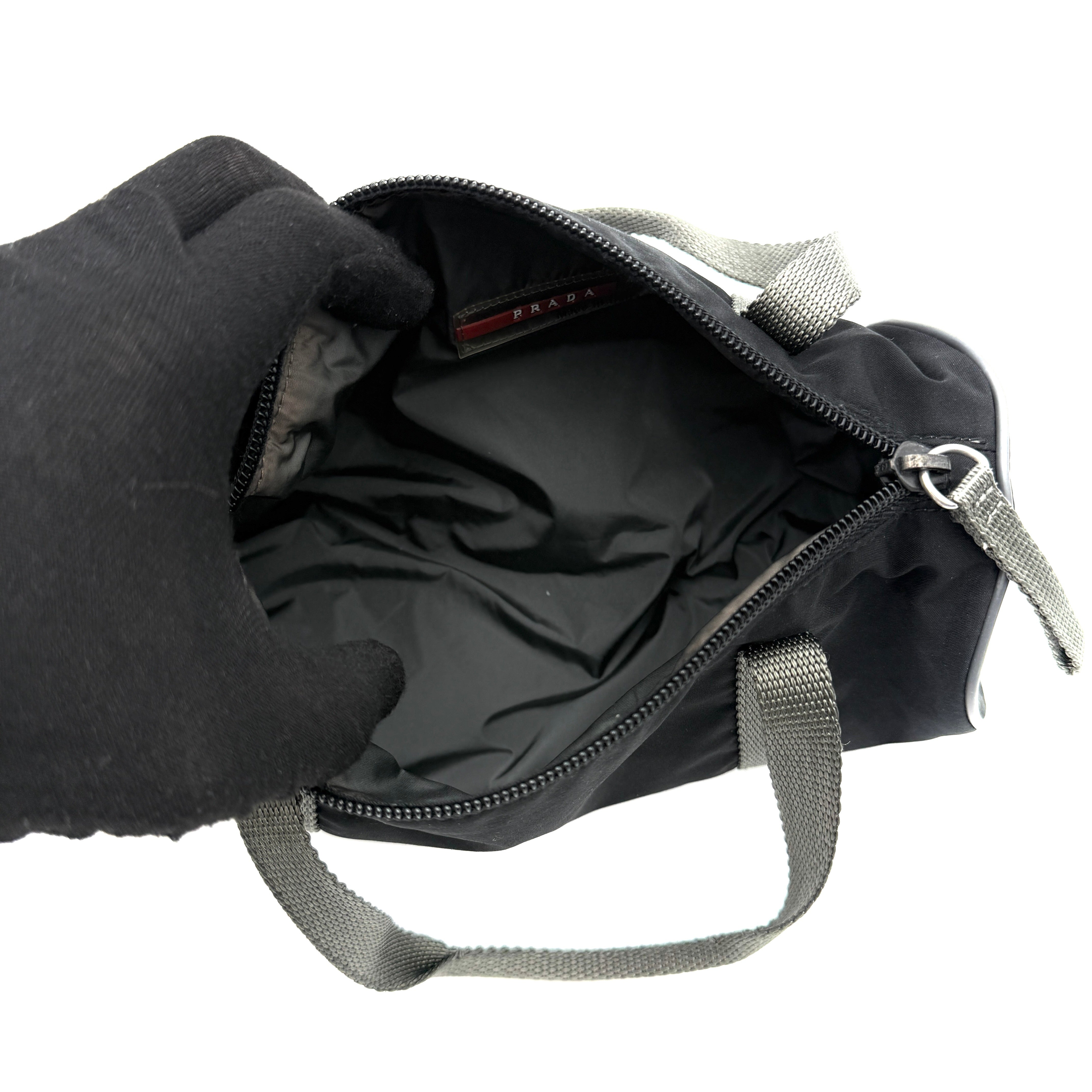 Prada Sport Tessuto Nylon Mini Bag Black