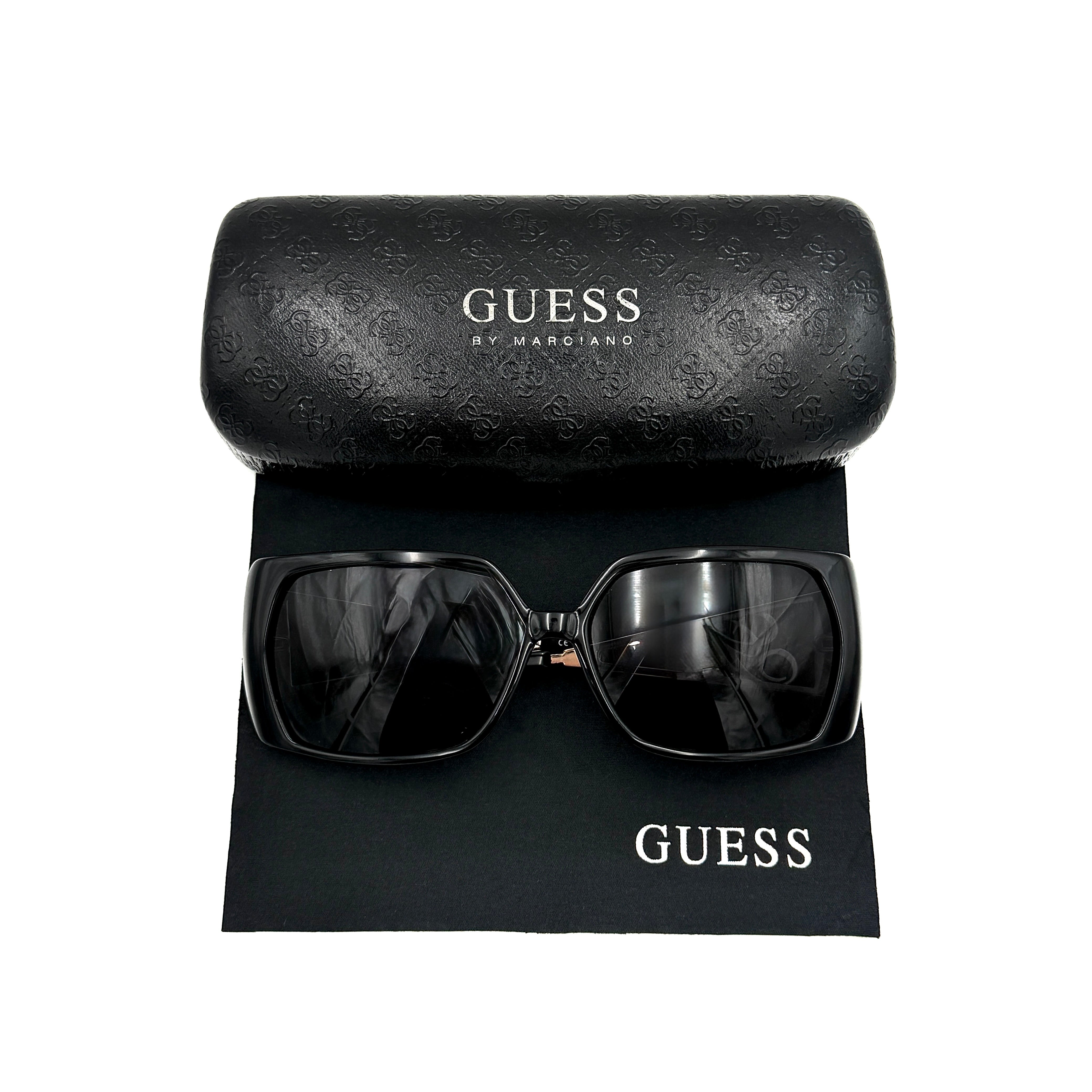 Guess GU 6295 BE-24 Sunglasses Black/Gold