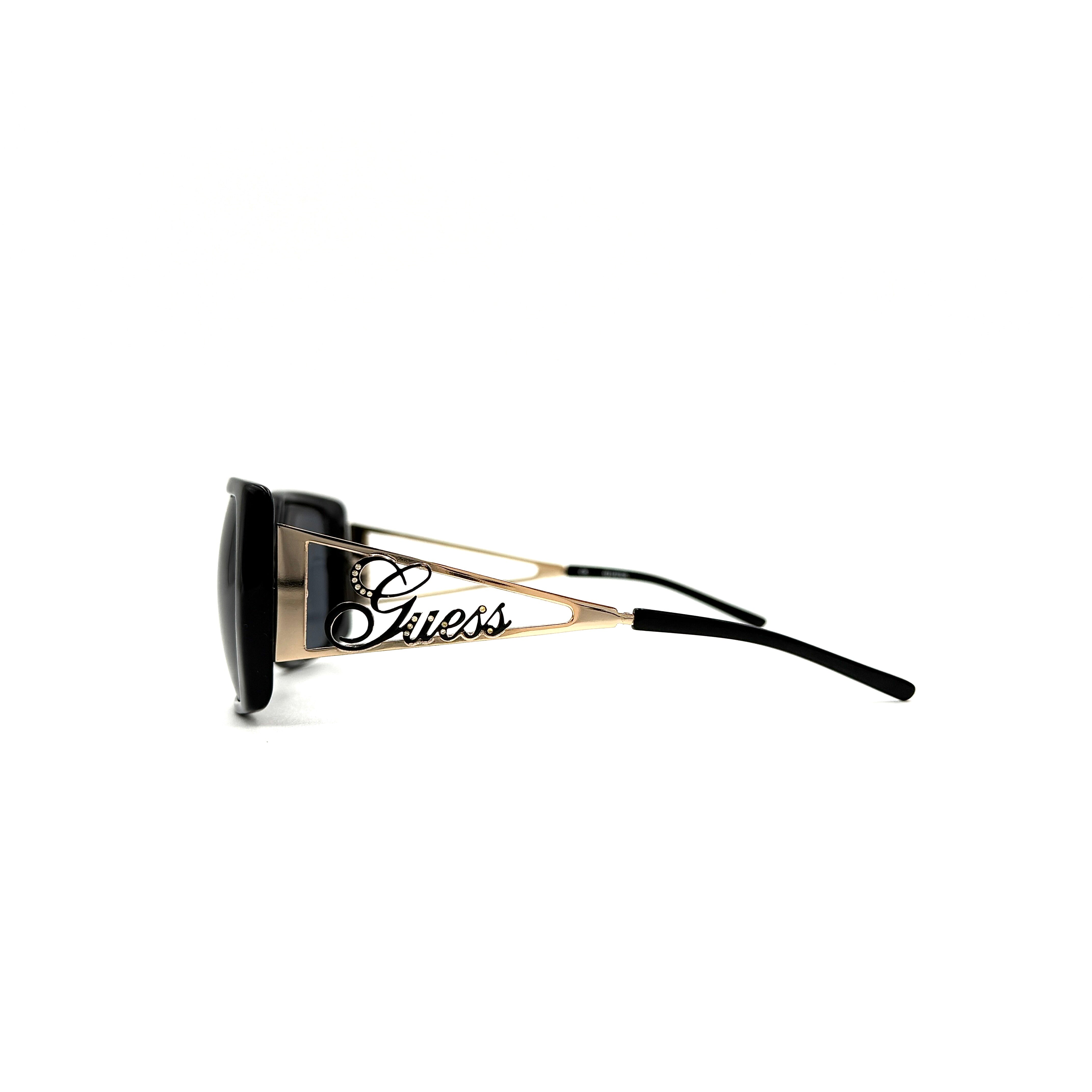 Guess GU 6295 BE-24 Sunglasses Black/Gold