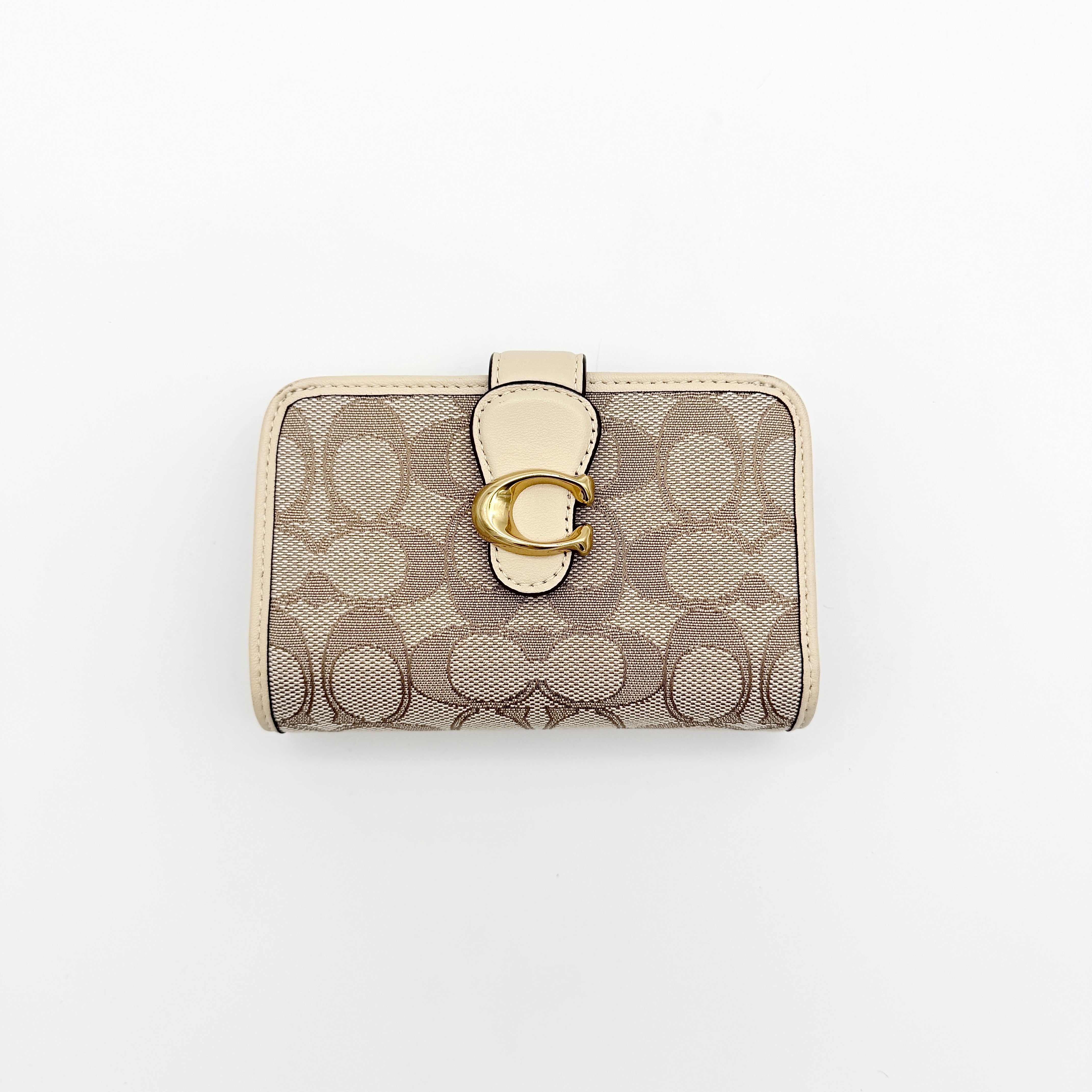 Coach Signature Tabby Medium Wallet Grey/Beige