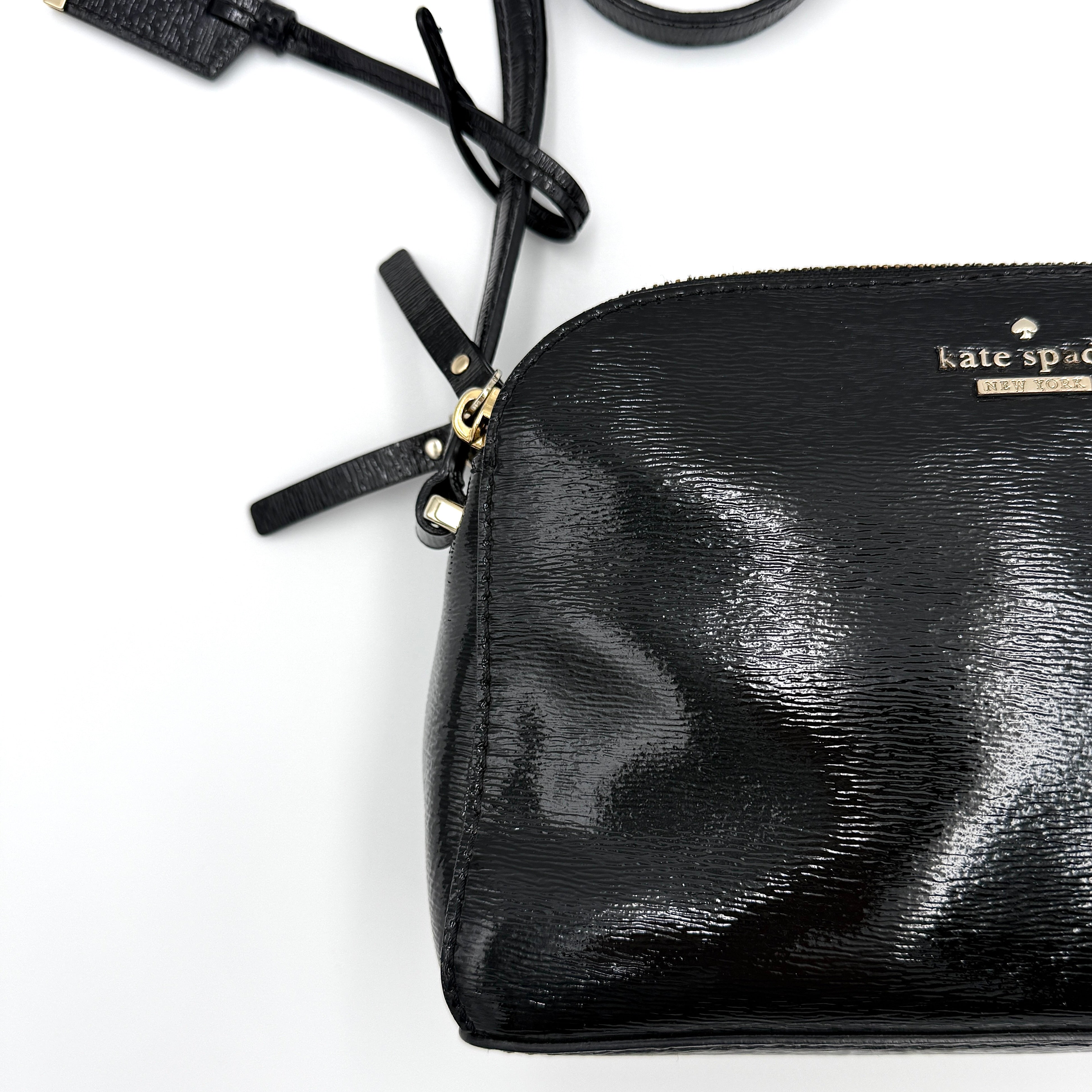 Kate Spade Cedar Street Double Zip Mandy Crossbody Bag Black