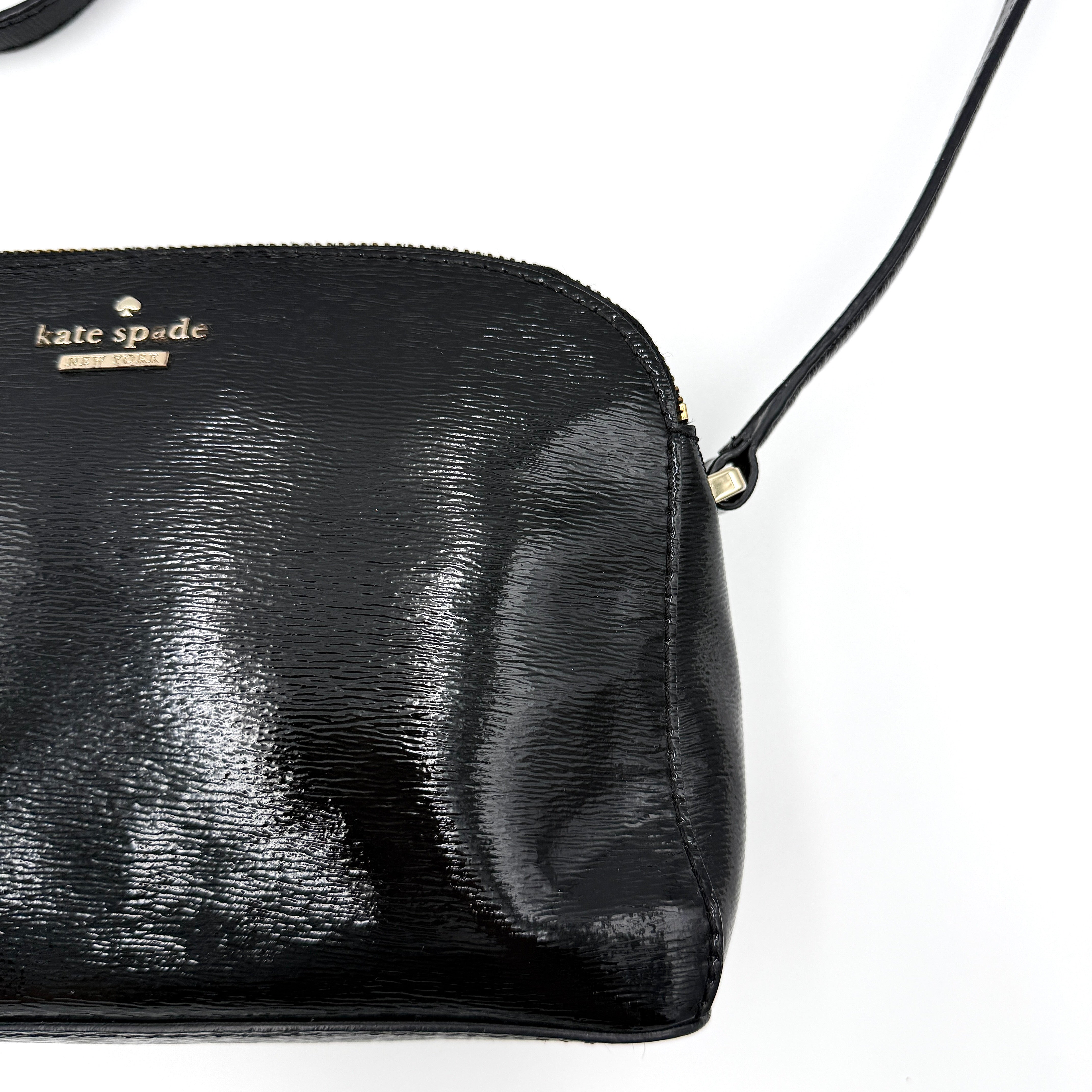 Kate Spade Cedar Street Double Zip Mandy Crossbody Bag Black