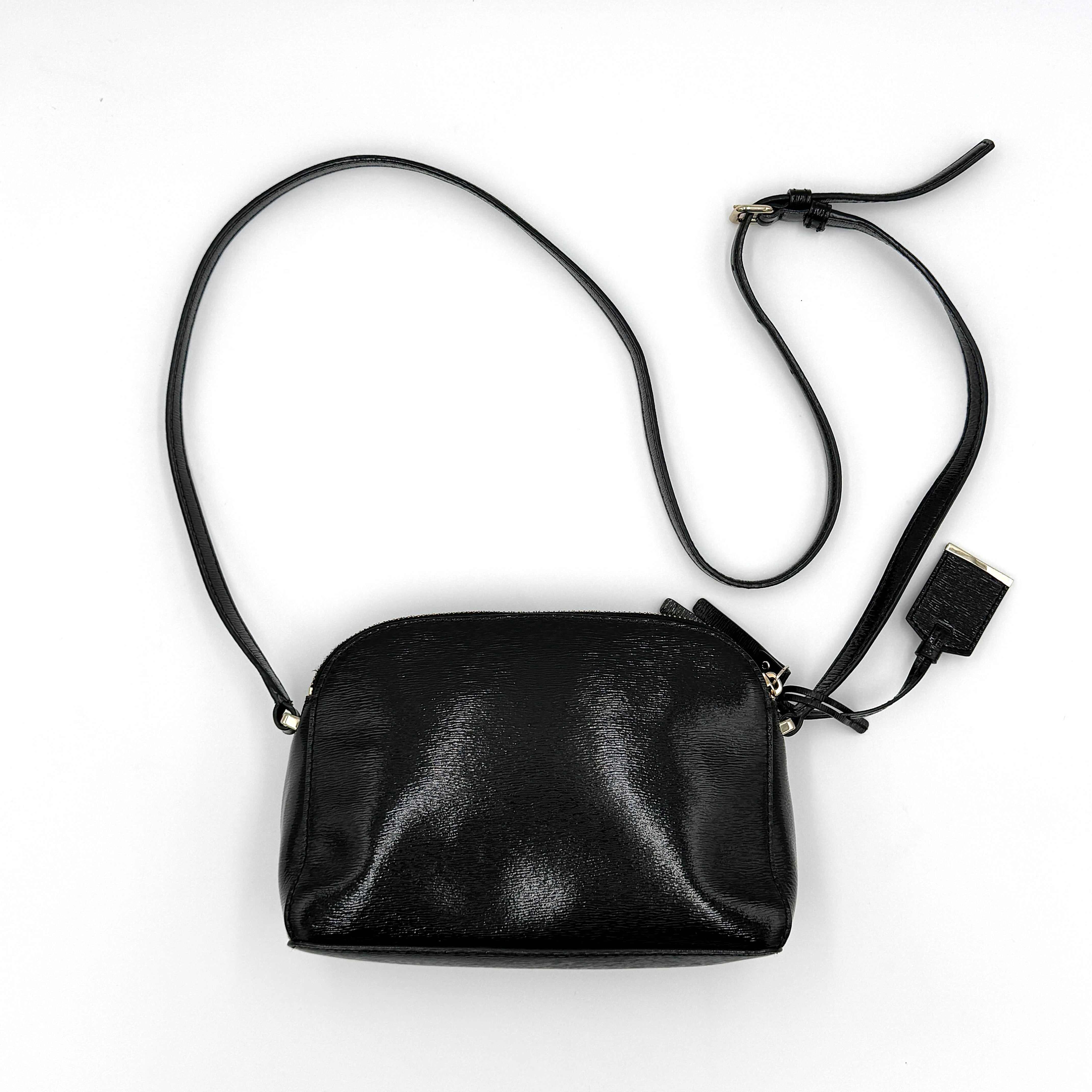 Kate Spade Cedar Street Double Zip Mandy Crossbody Bag Black