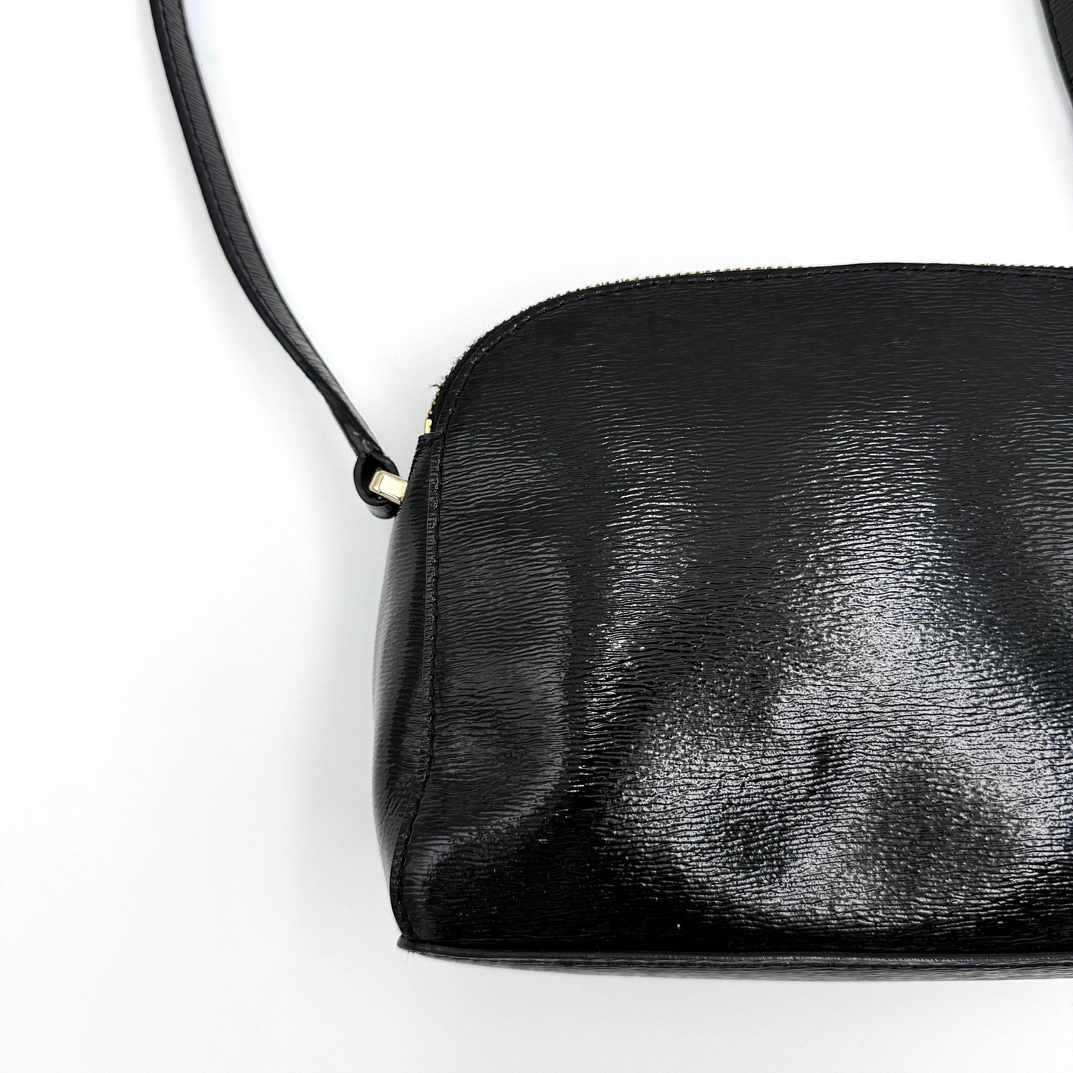 Kate Spade Cedar Street Double Zip Mandy Crossbody Bag Black