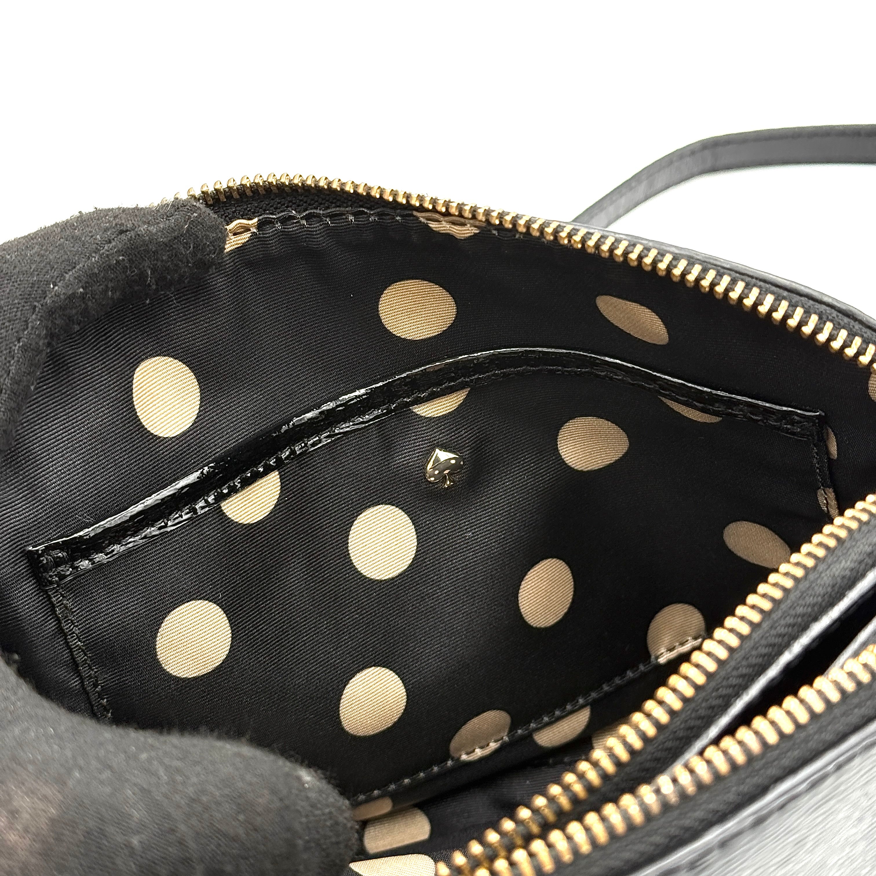 Kate Spade Cedar Street Double Zip Mandy Crossbody Bag Black