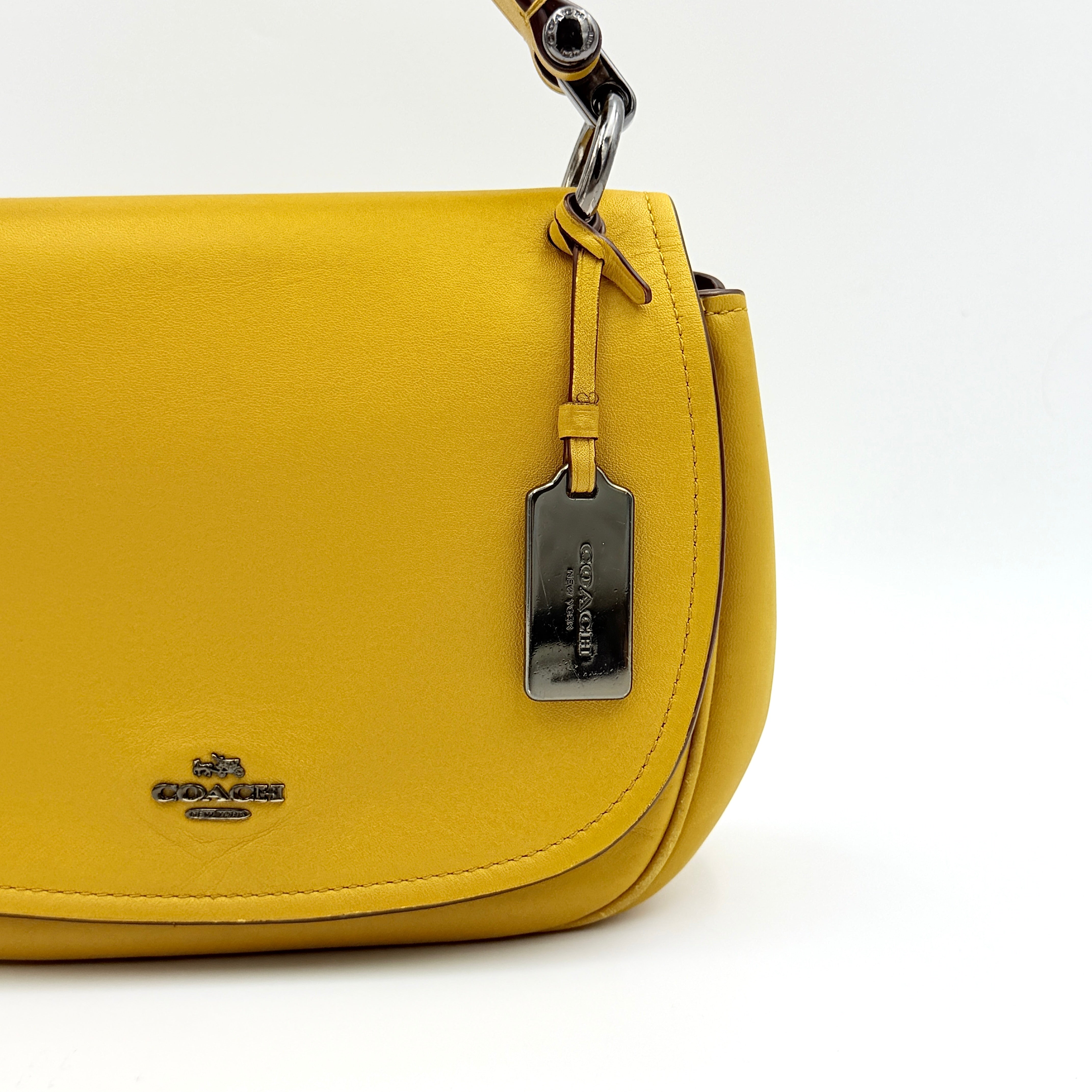 Coach 2Way Nomad Handbag Yellow