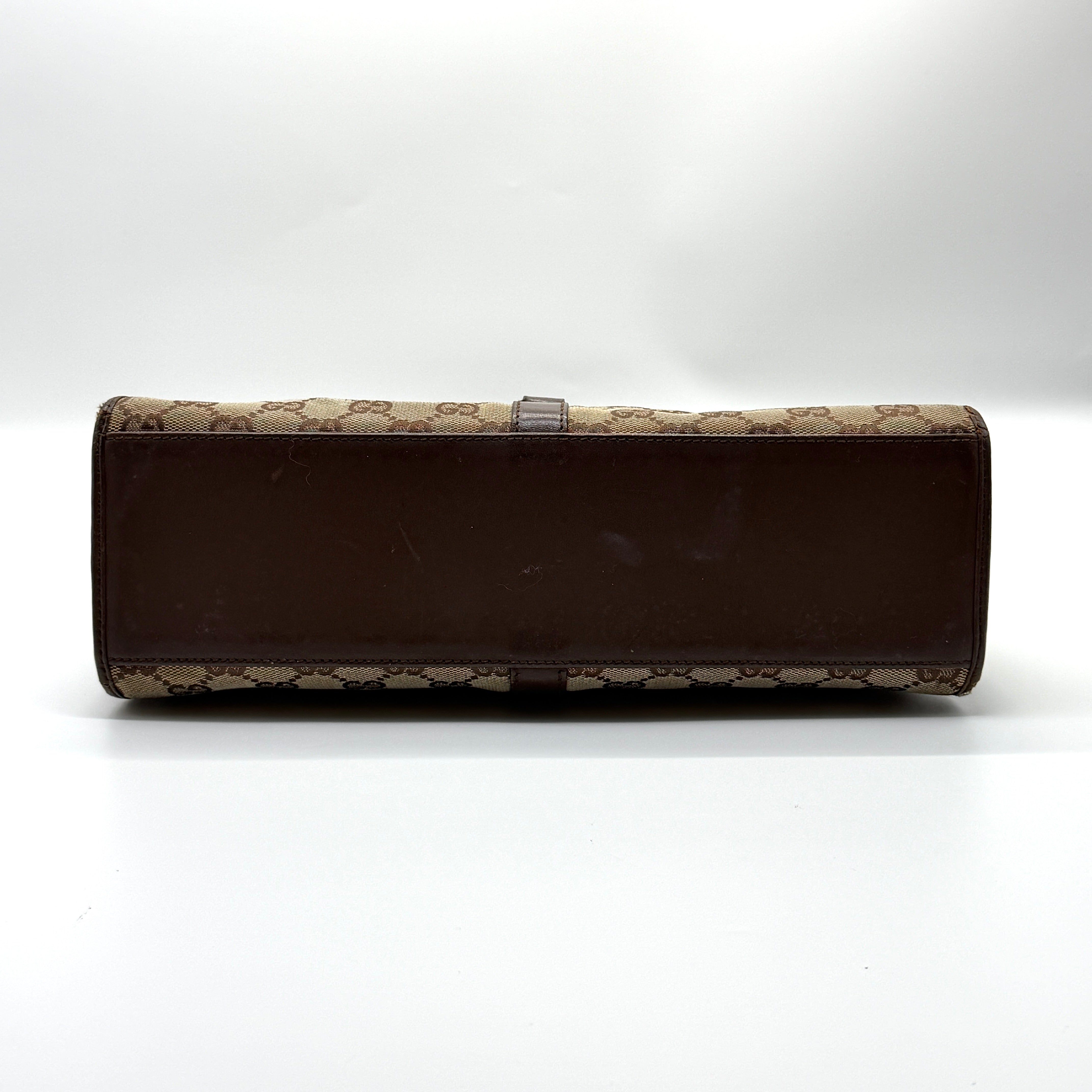 Gucci GG Monogram Jackie Shoulder Bag Beige/Brown