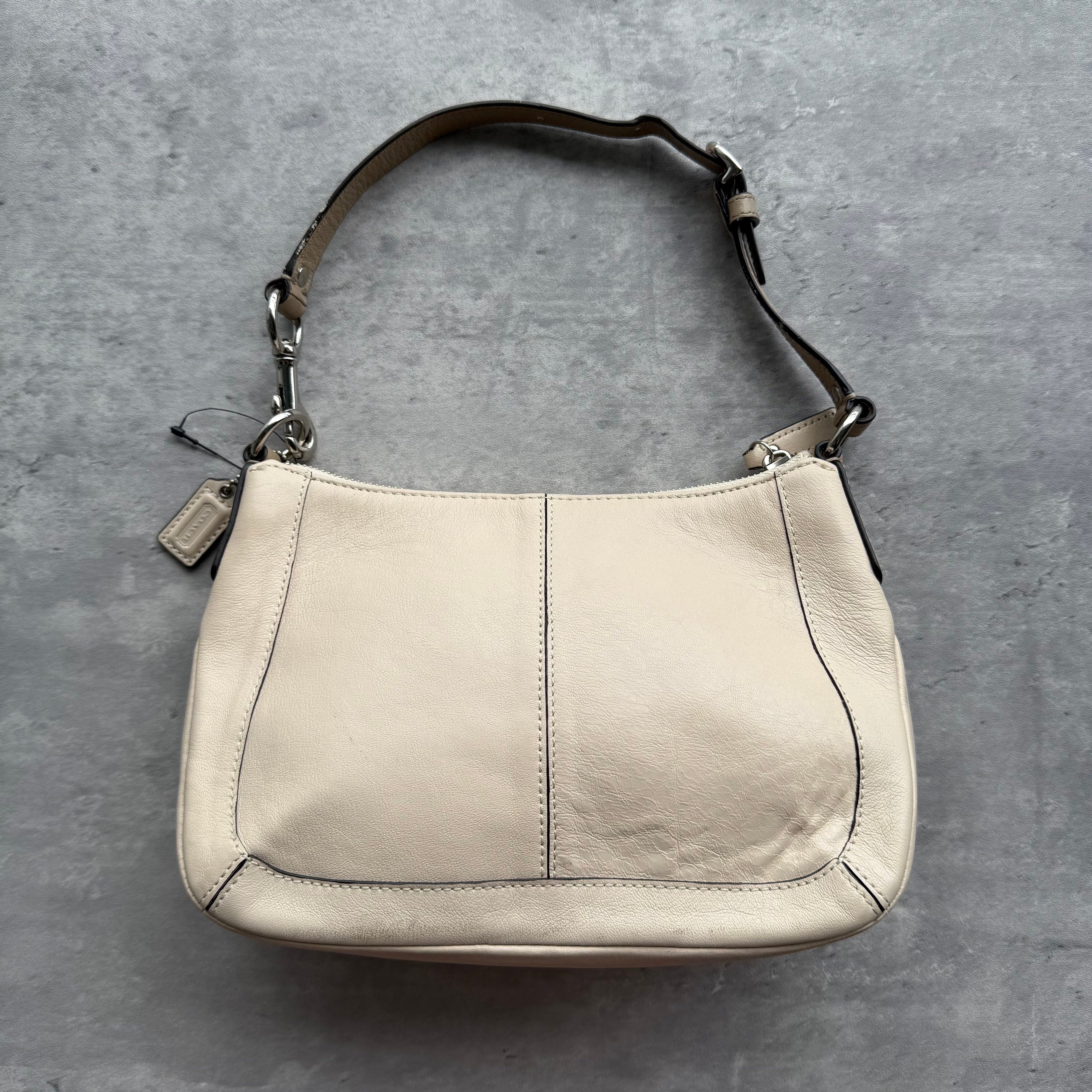 Coach Kristin Hobo ShoulderBag Cream