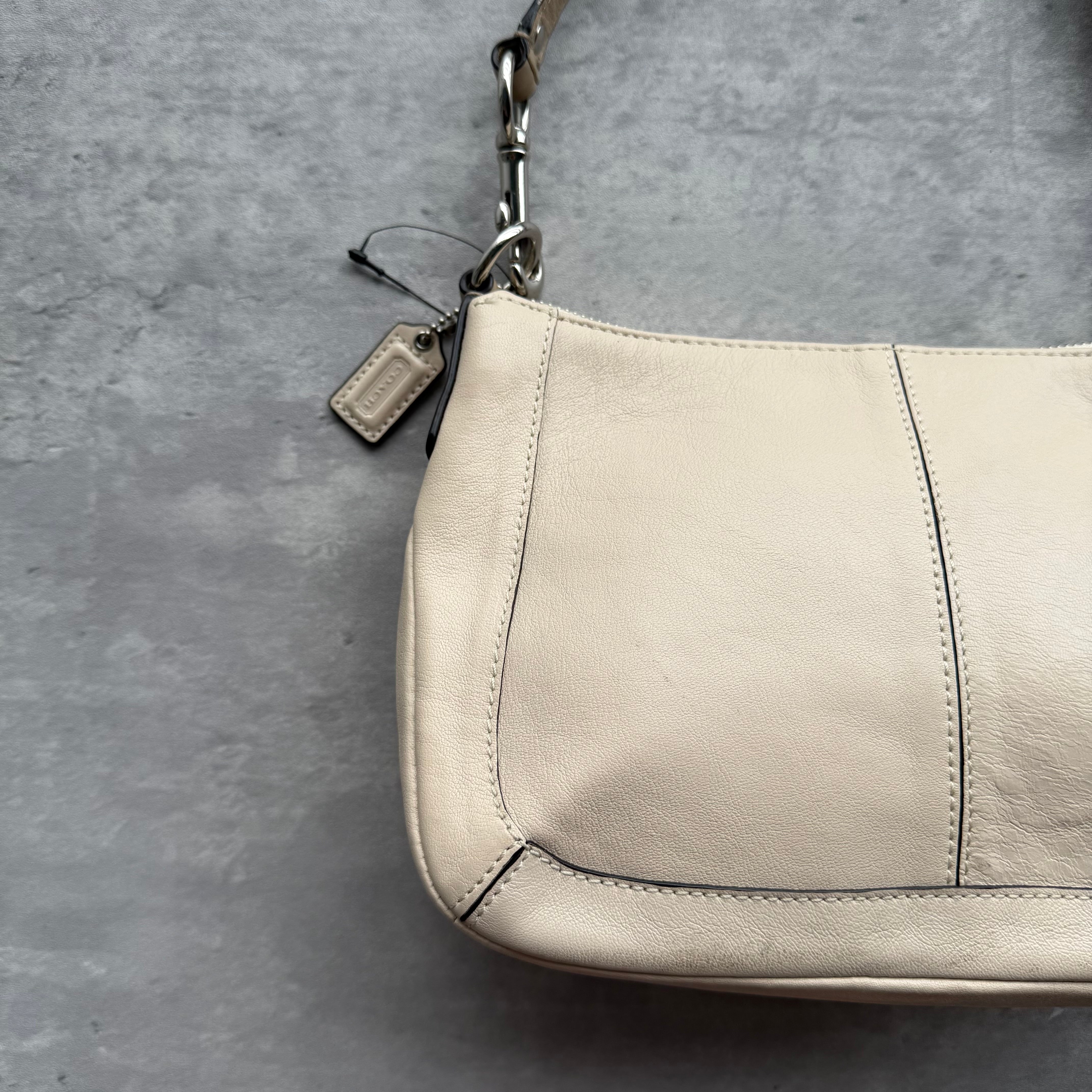 Coach Kristin Hobo ShoulderBag Cream