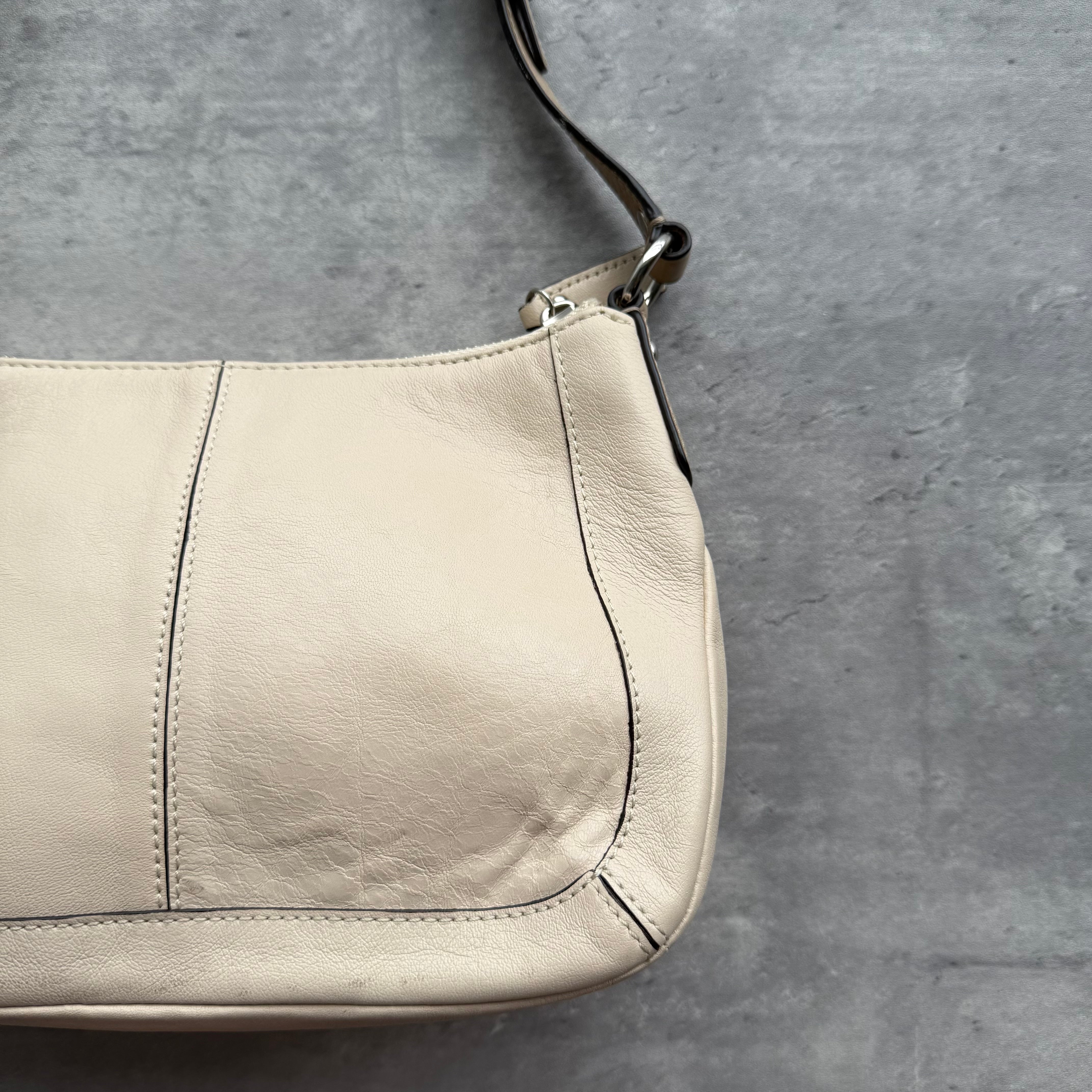 Coach Kristin Hobo ShoulderBag Cream