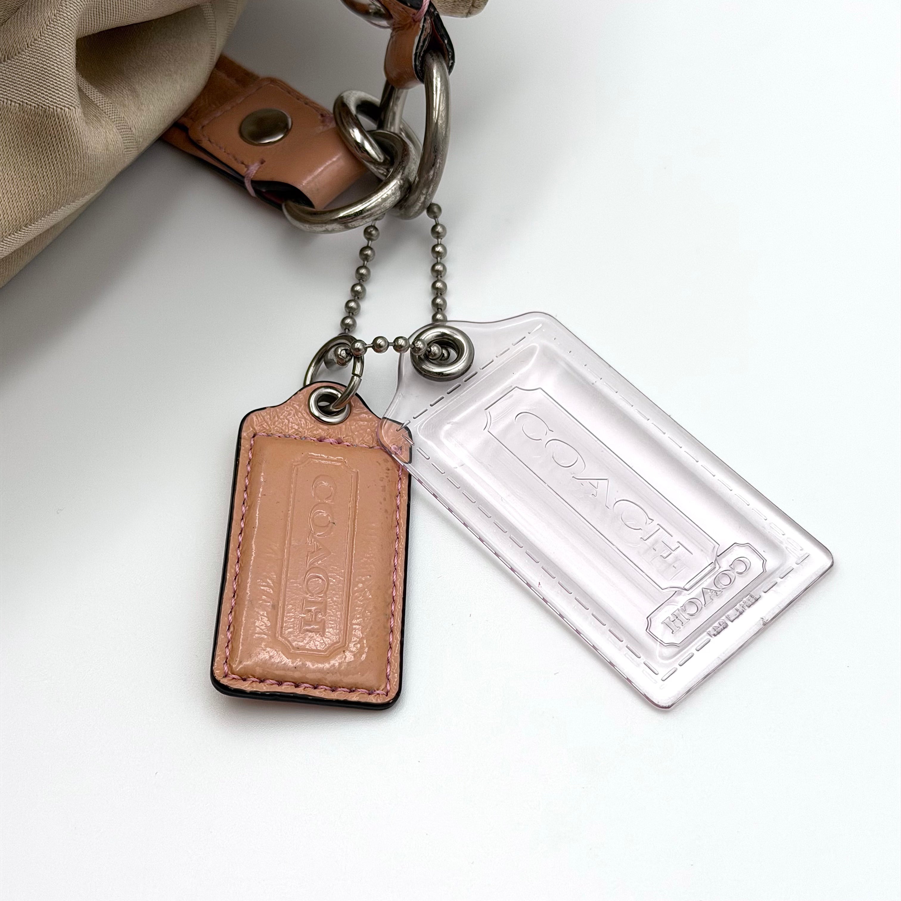 Coach 2Way Poppy Shoulder Bag Beige/Tan