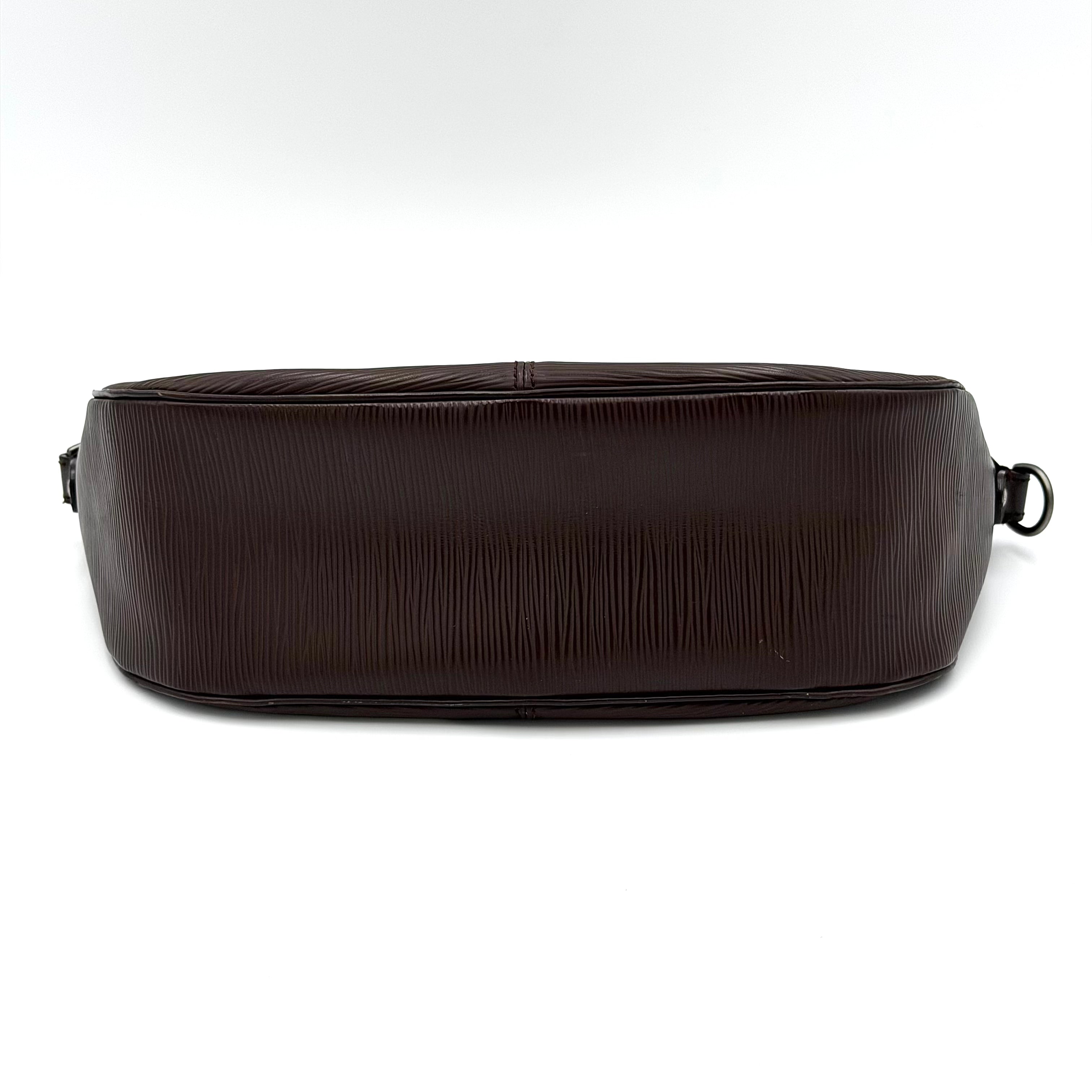 Louis Vuitton 2Way Epi Dhanura PM Shoulder Bag Brown