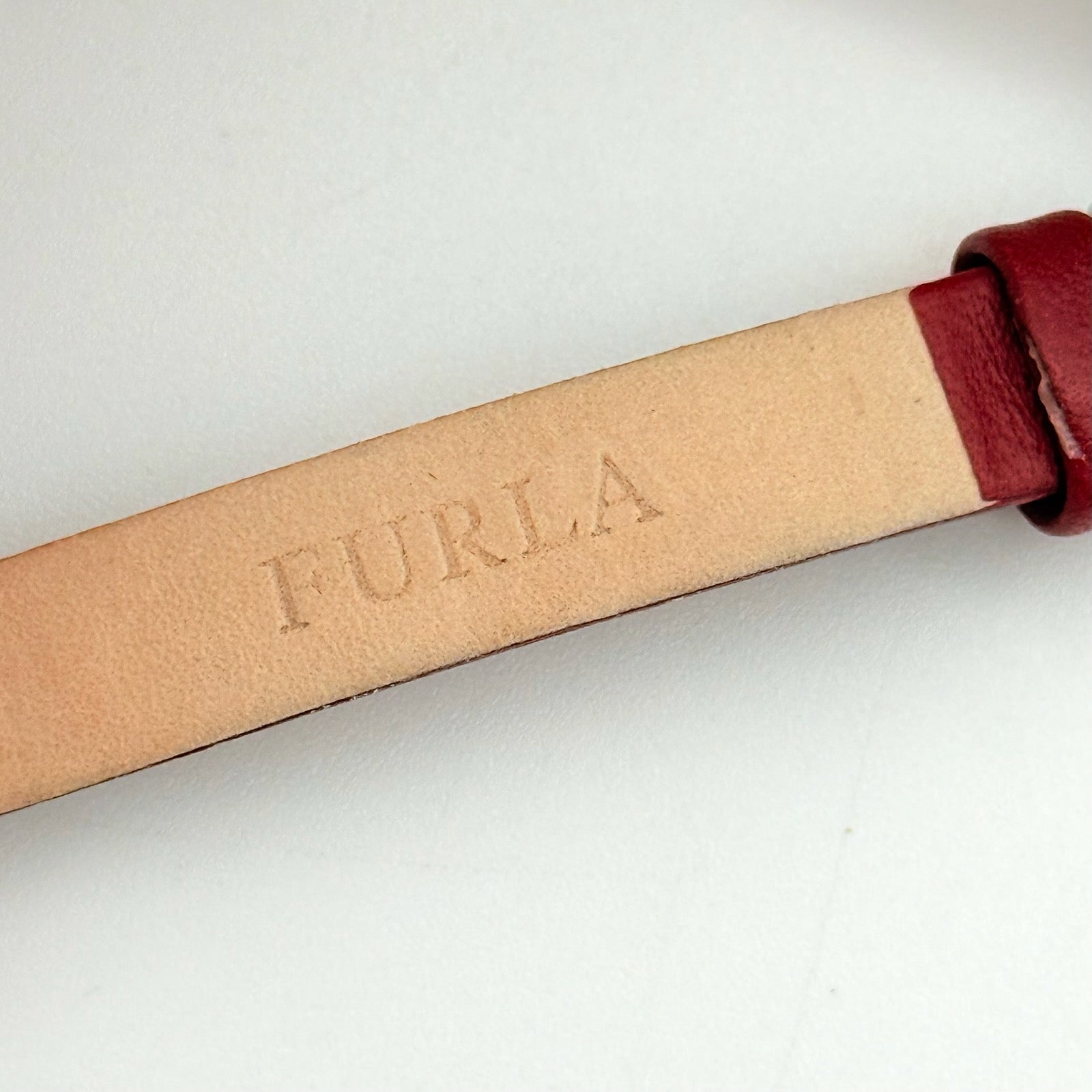 Furla Linda 4251106504-49366 Watch Red/Silver