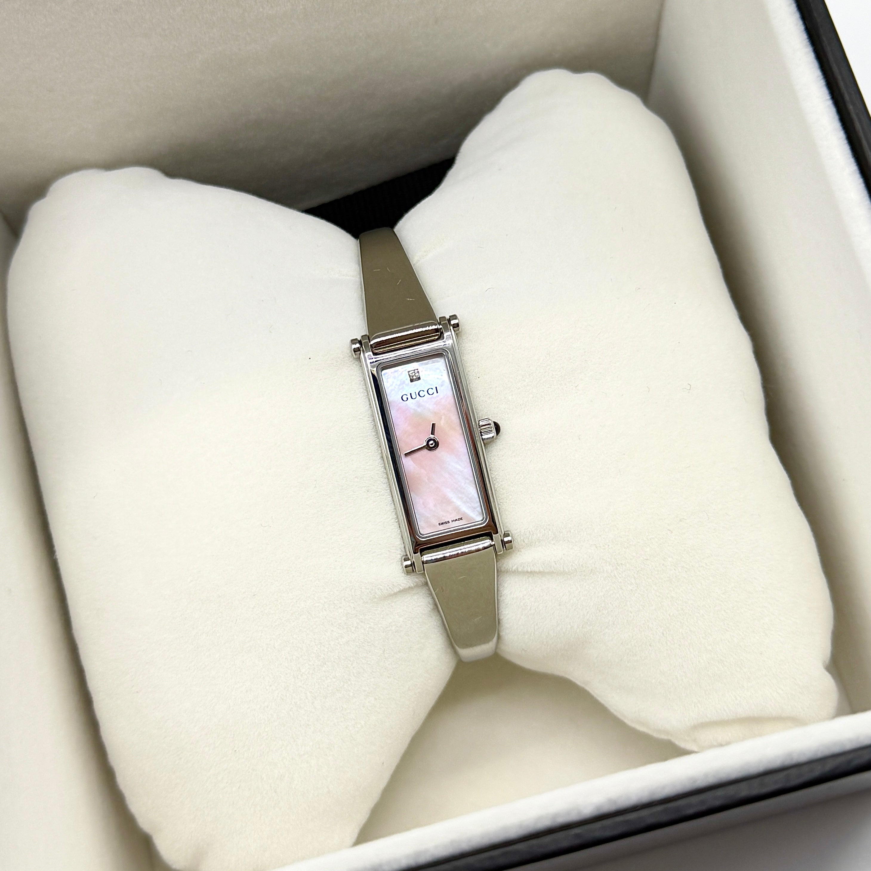 Gucci 1500L Mother of Pearl Dial Watch