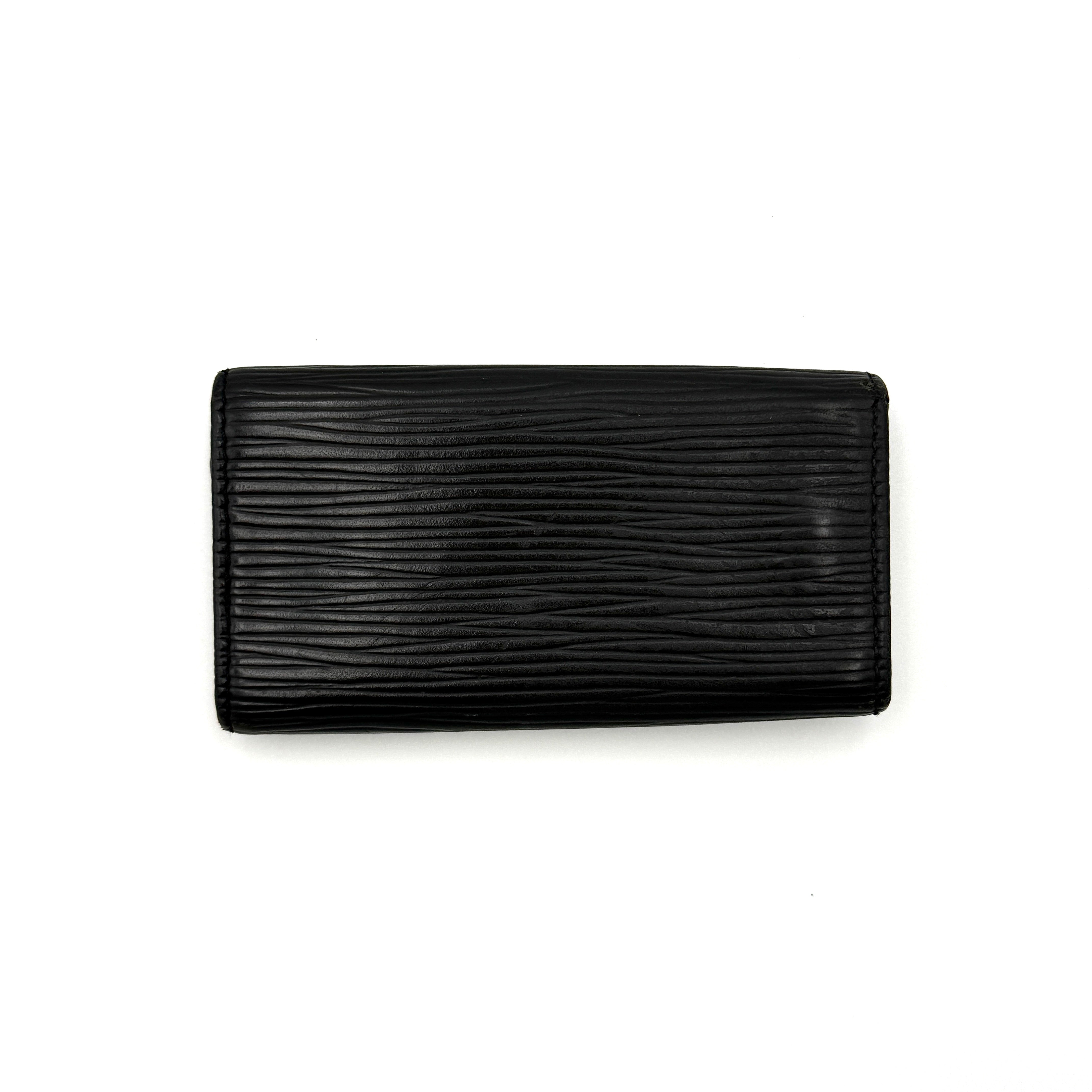 Louis Vuitton Epi Key Holder Black