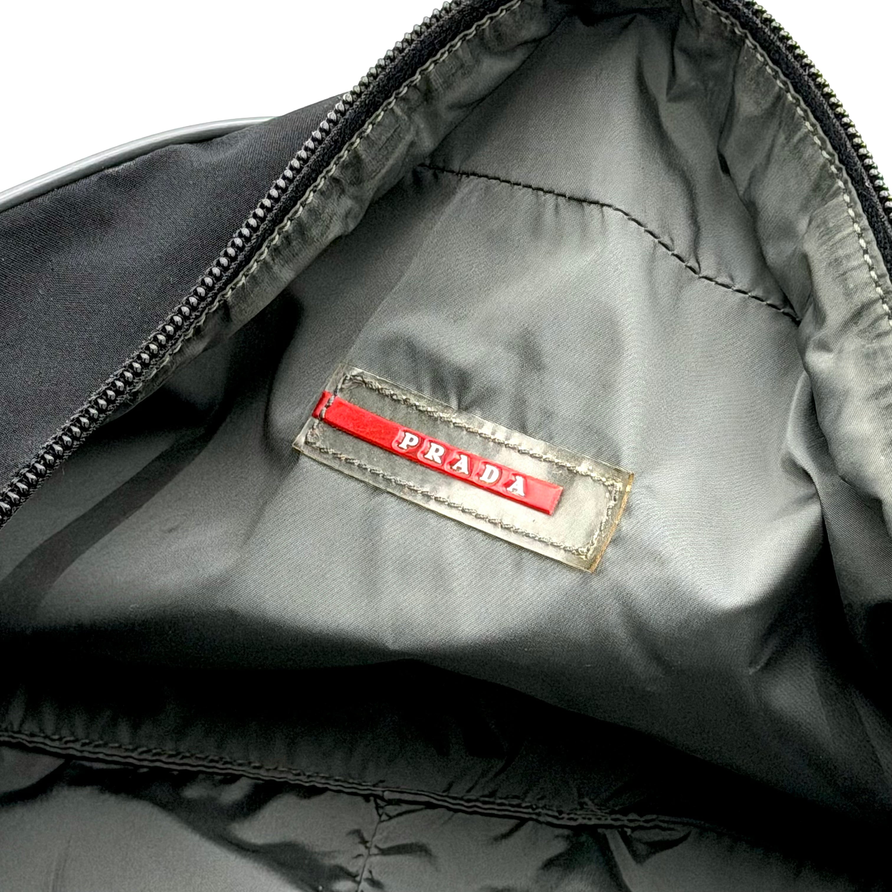 Prada Sport Nylon Shoulder Bag Black