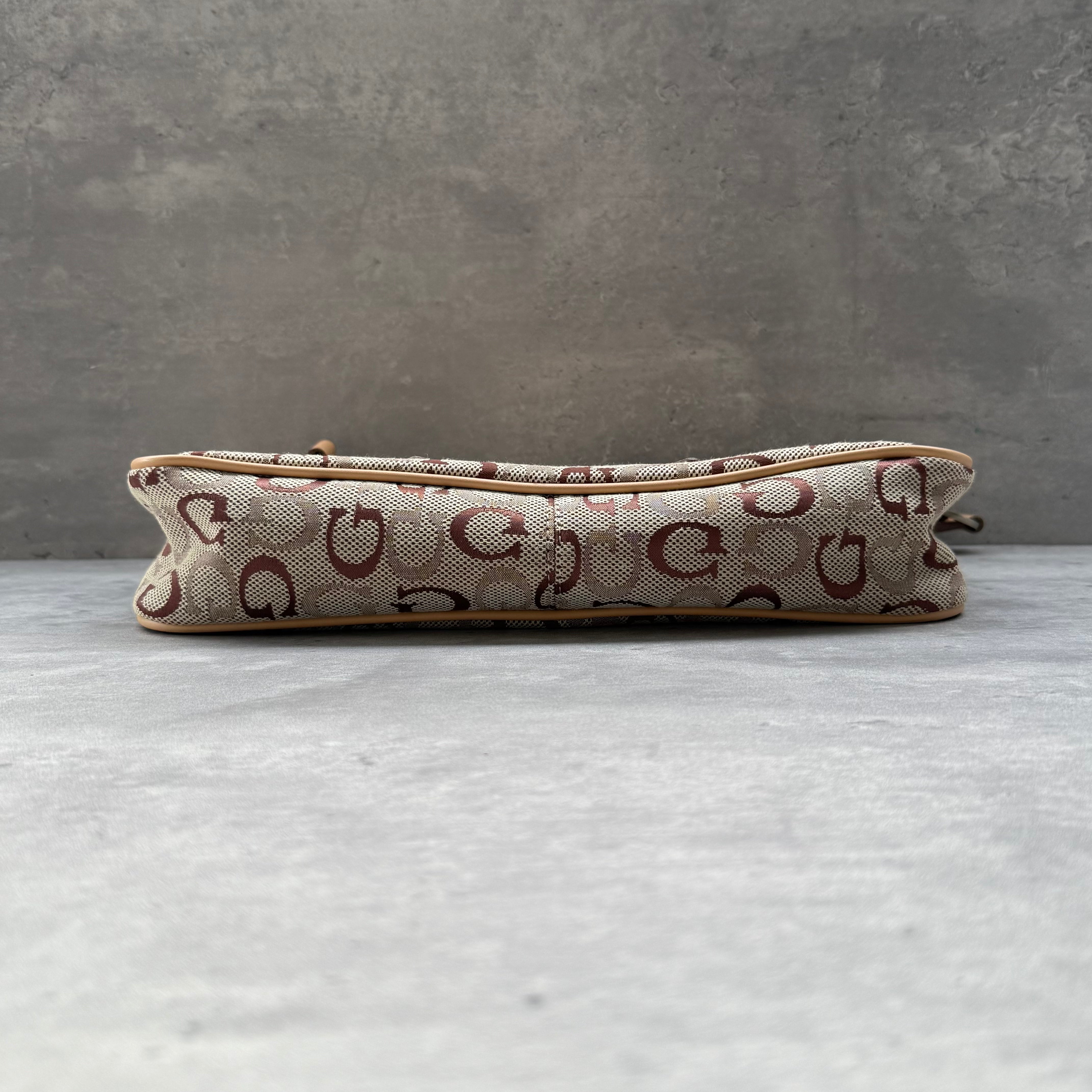 Guess Y2K G Monogram ShoulderBag Beige/Tan