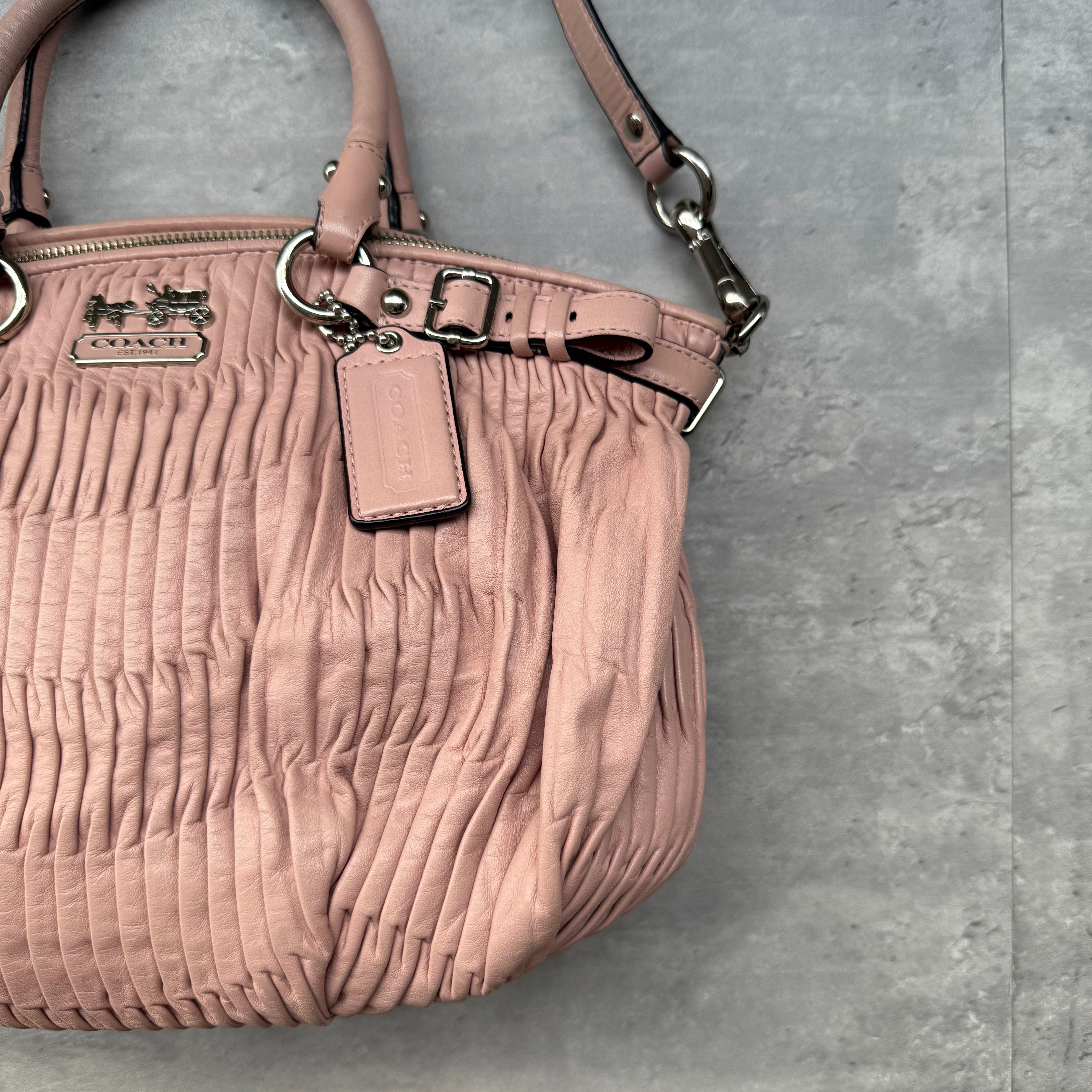 Coach 2Way Signature Madison ShoulderBag Light Pink