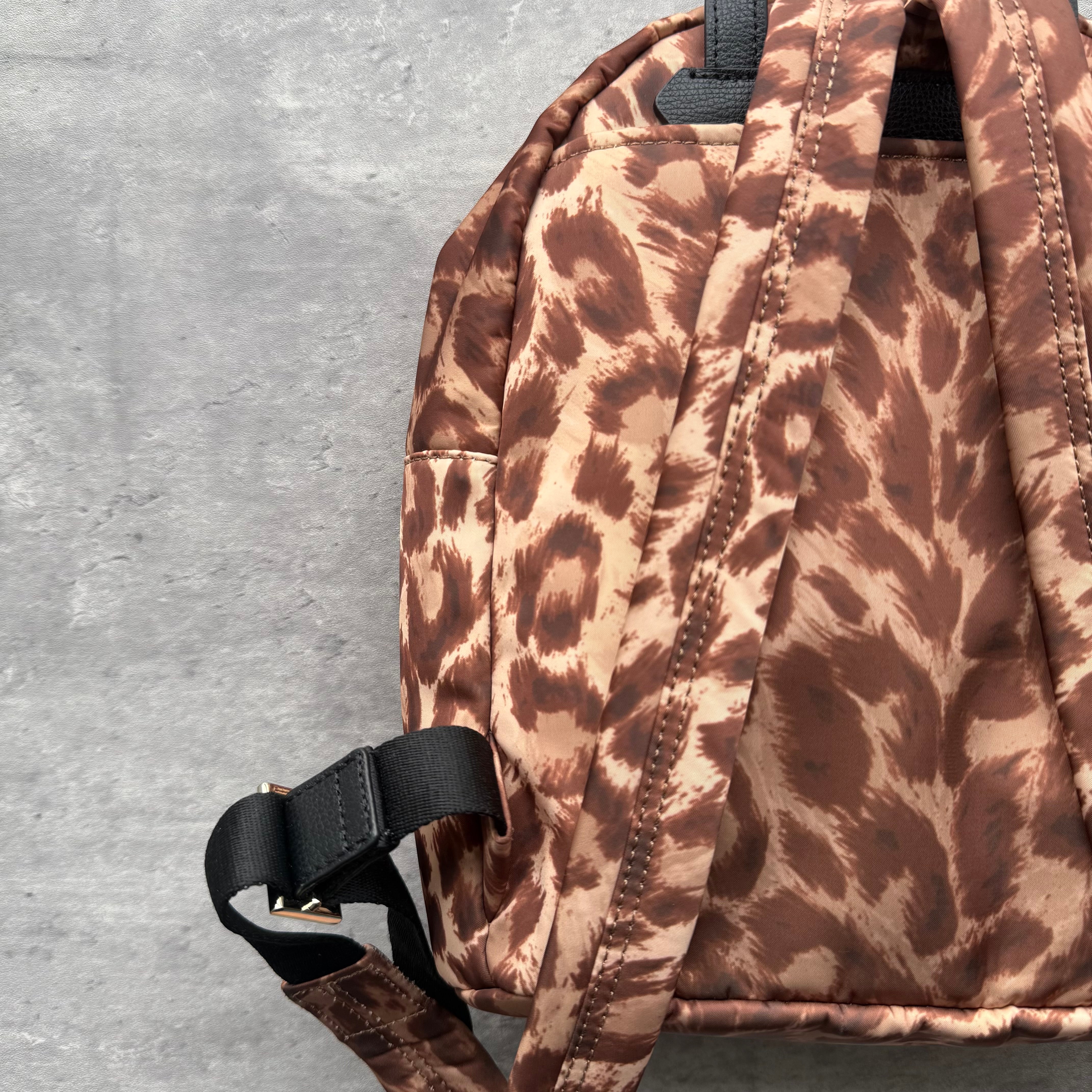 Kate Spade Taylor Leopard Print Backpack