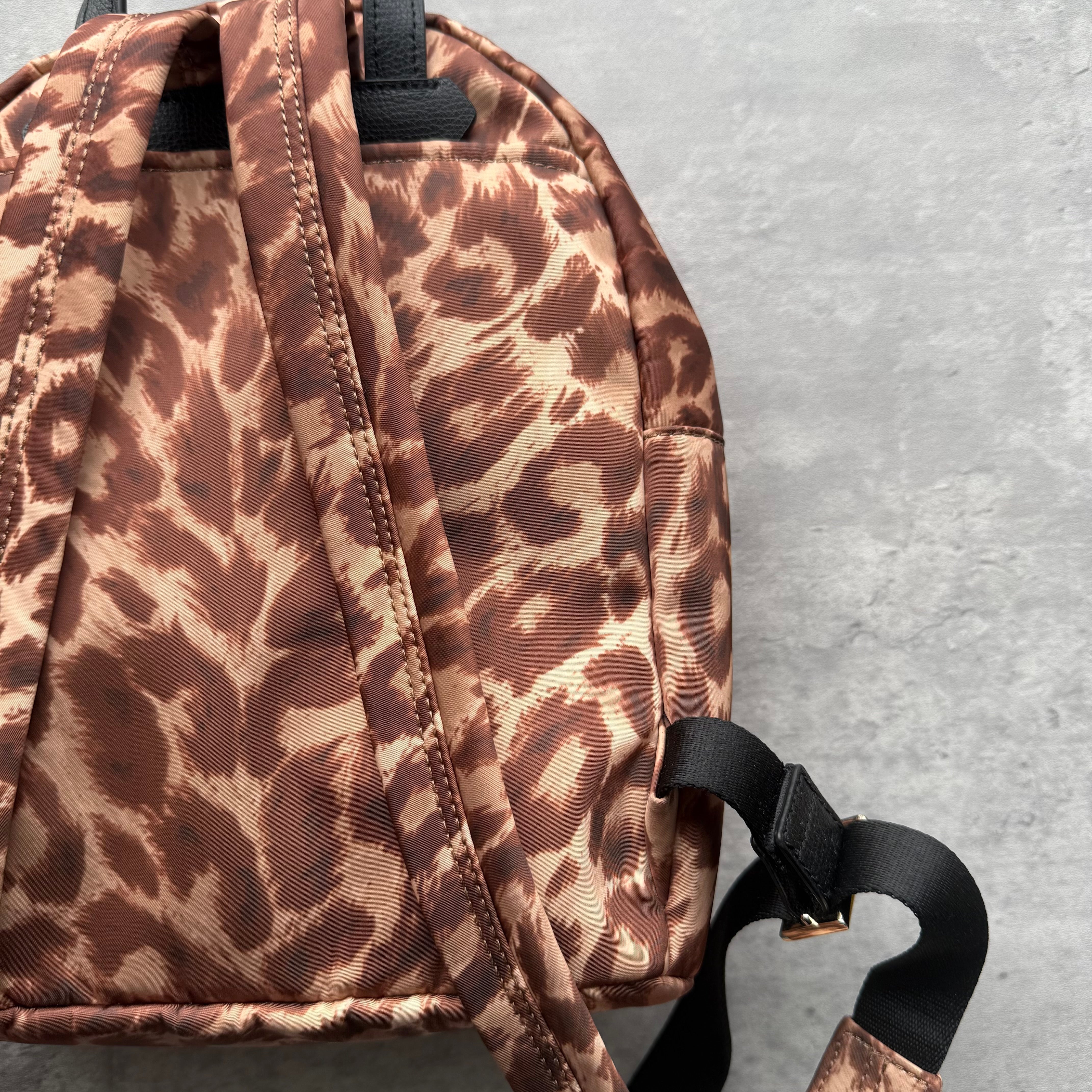 Kate Spade Taylor Leopard Print Backpack