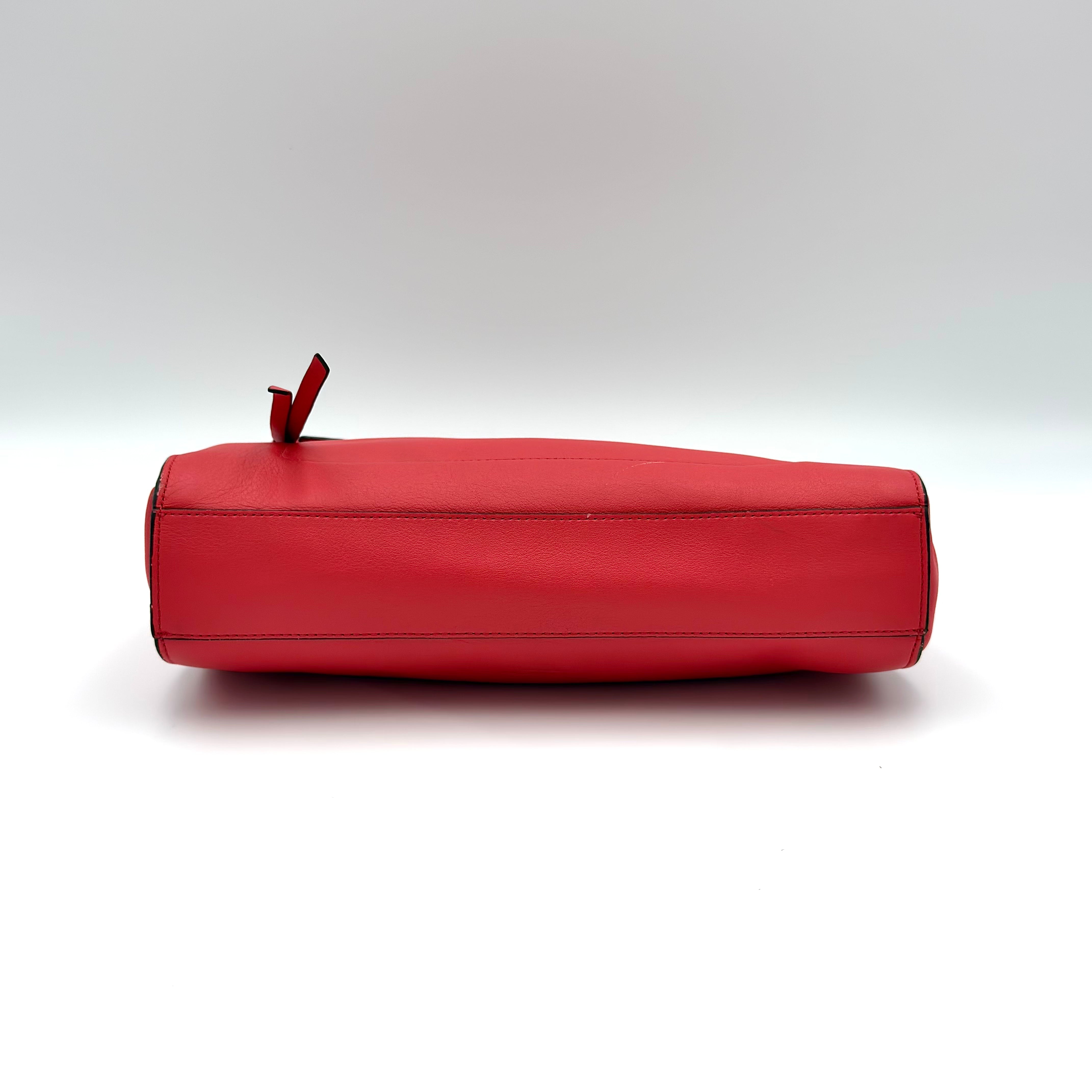 Coach 2Way Bleecker Pocket Clutch Bag Red